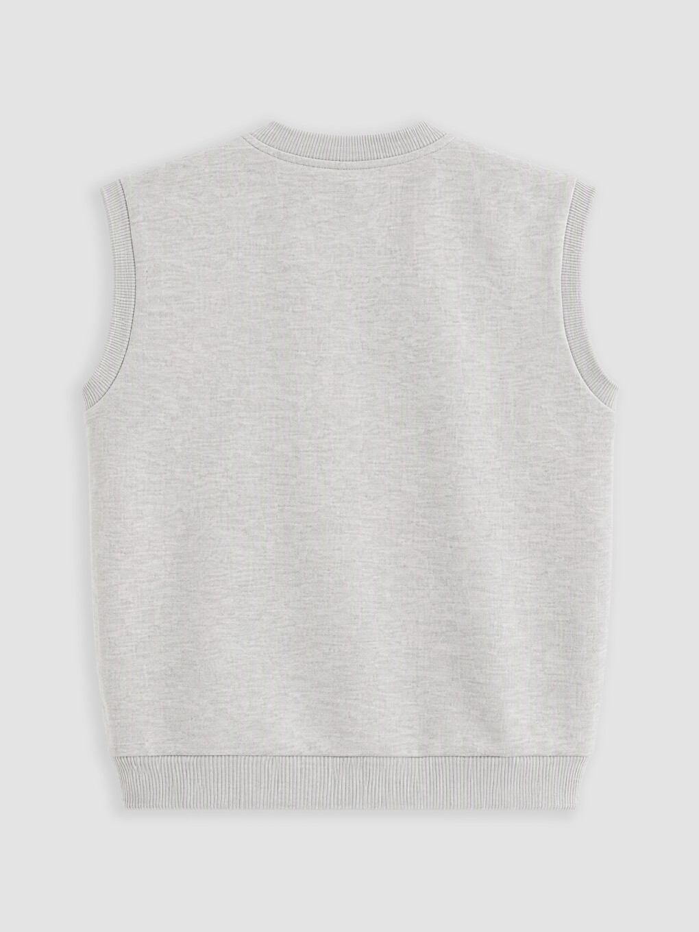 Crew Neck Boys' Thick Gilet-2
