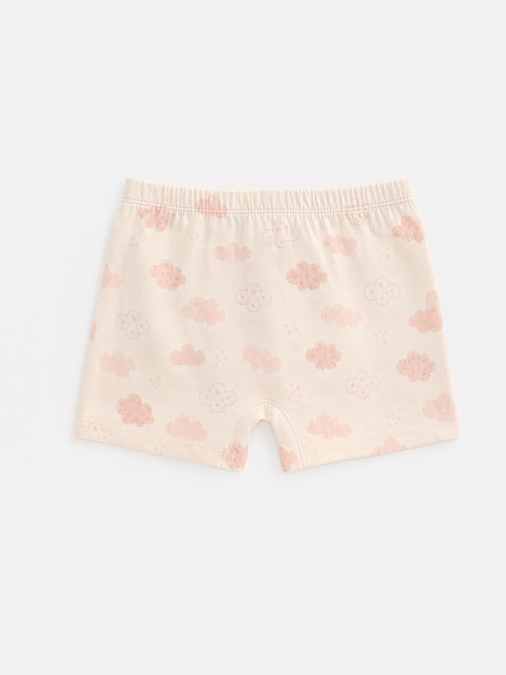 Ekru Kız Çocuk 3'lü Boxer-2