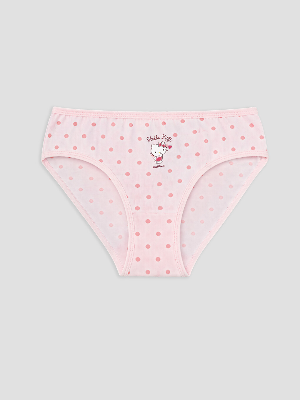 Pembe Hello Kitty Baskılı Kız Çocuk Külot 3'lü-1