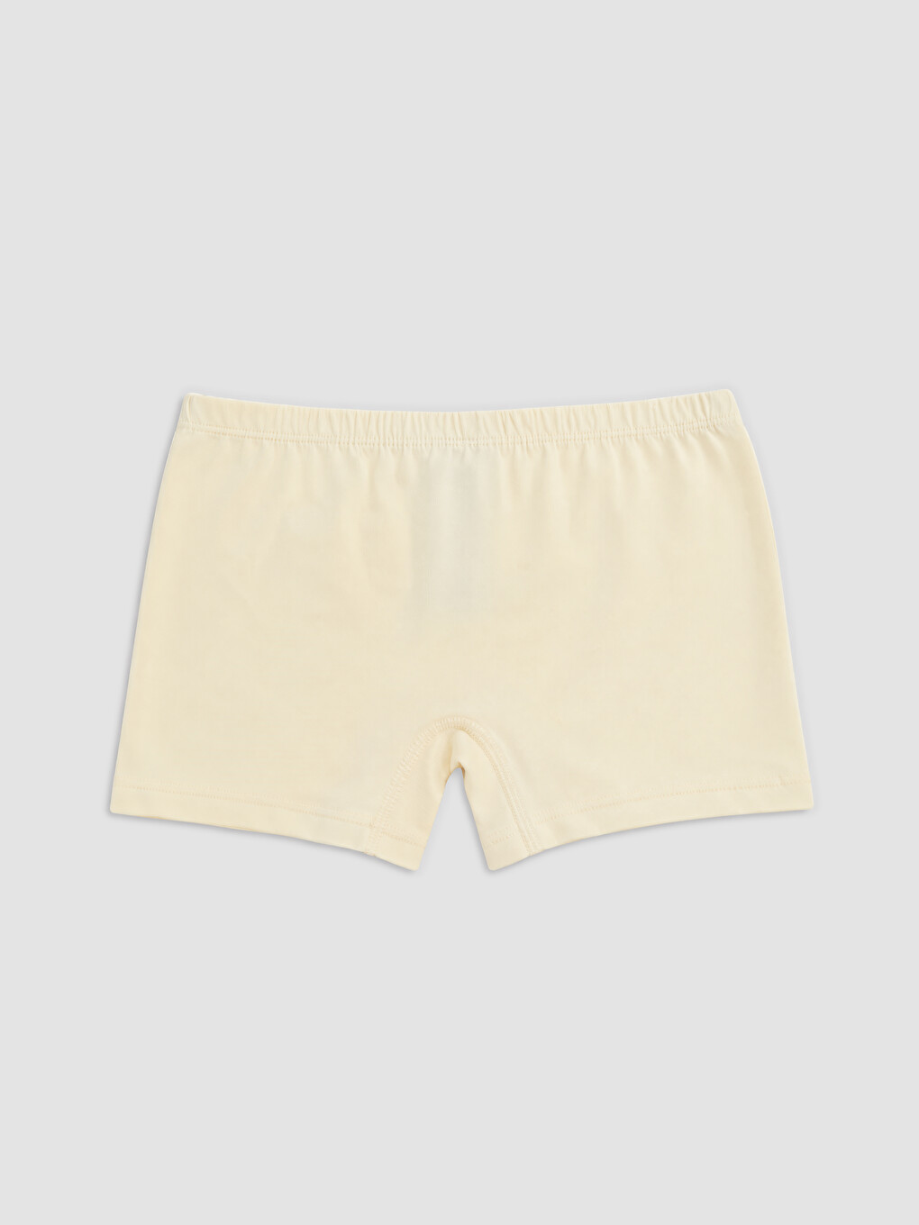Bej Kız Çocuk Baskılı 3'lü Boxer-4
