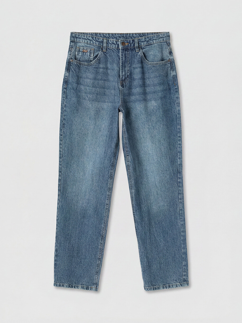 Baggy Fit Herren Jeans-4