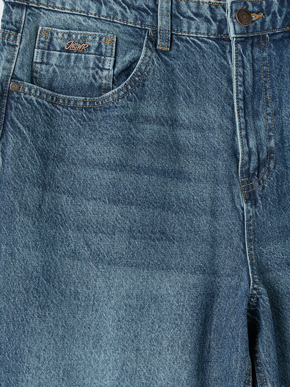 Baggy Fit Herren Jeans-6