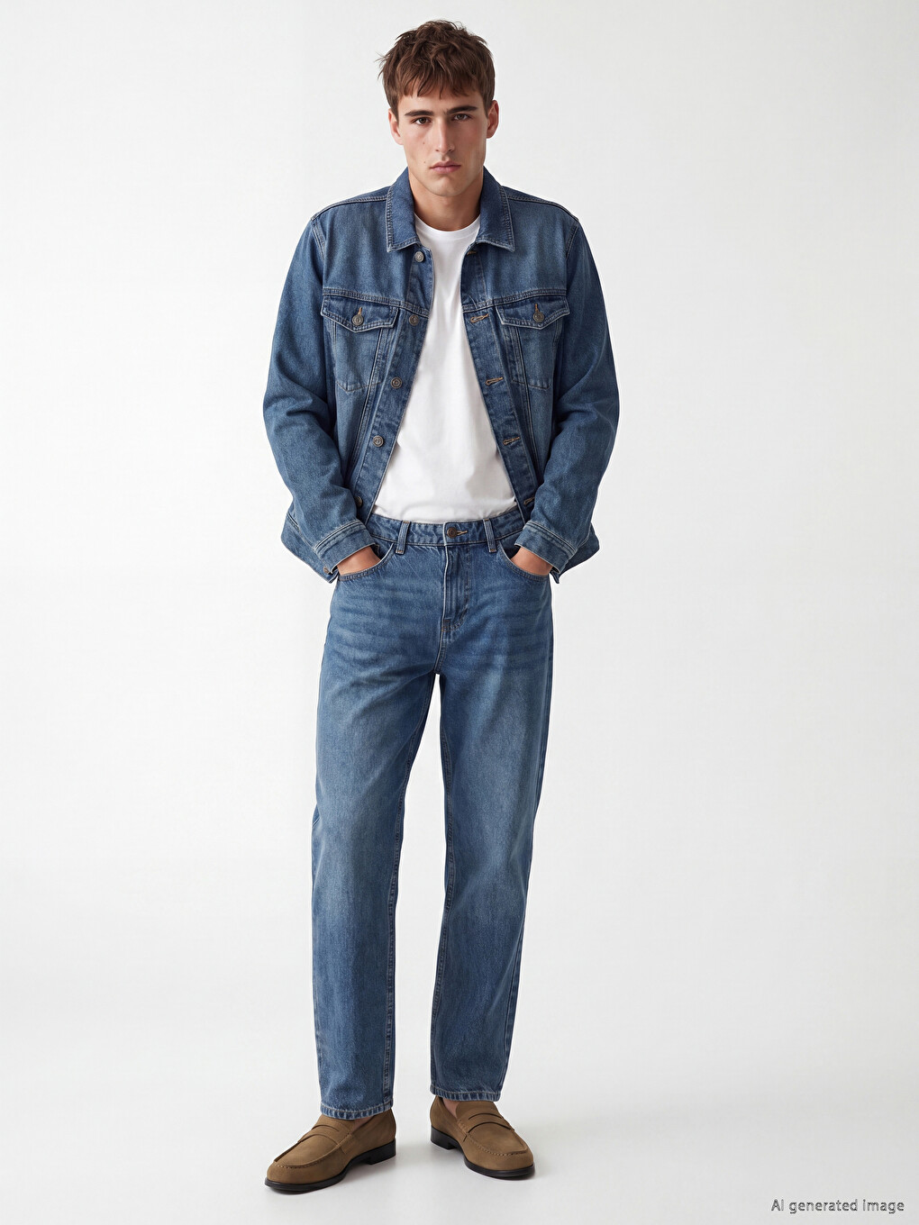 Baggy Fit Herren Jeans