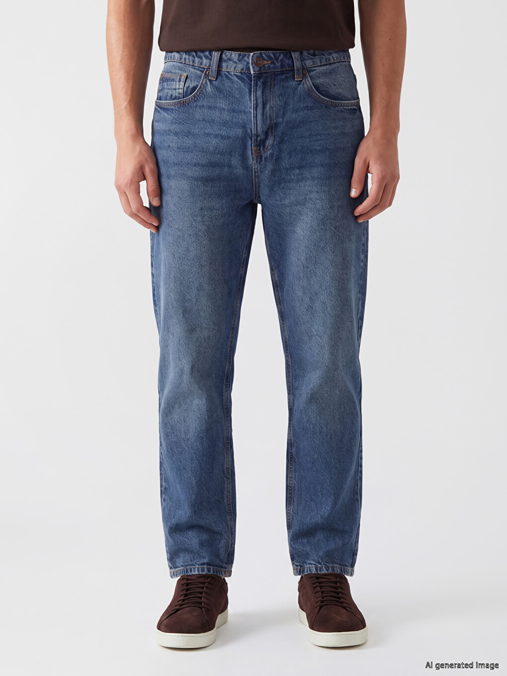Baggy Fit Men's Jeans-1