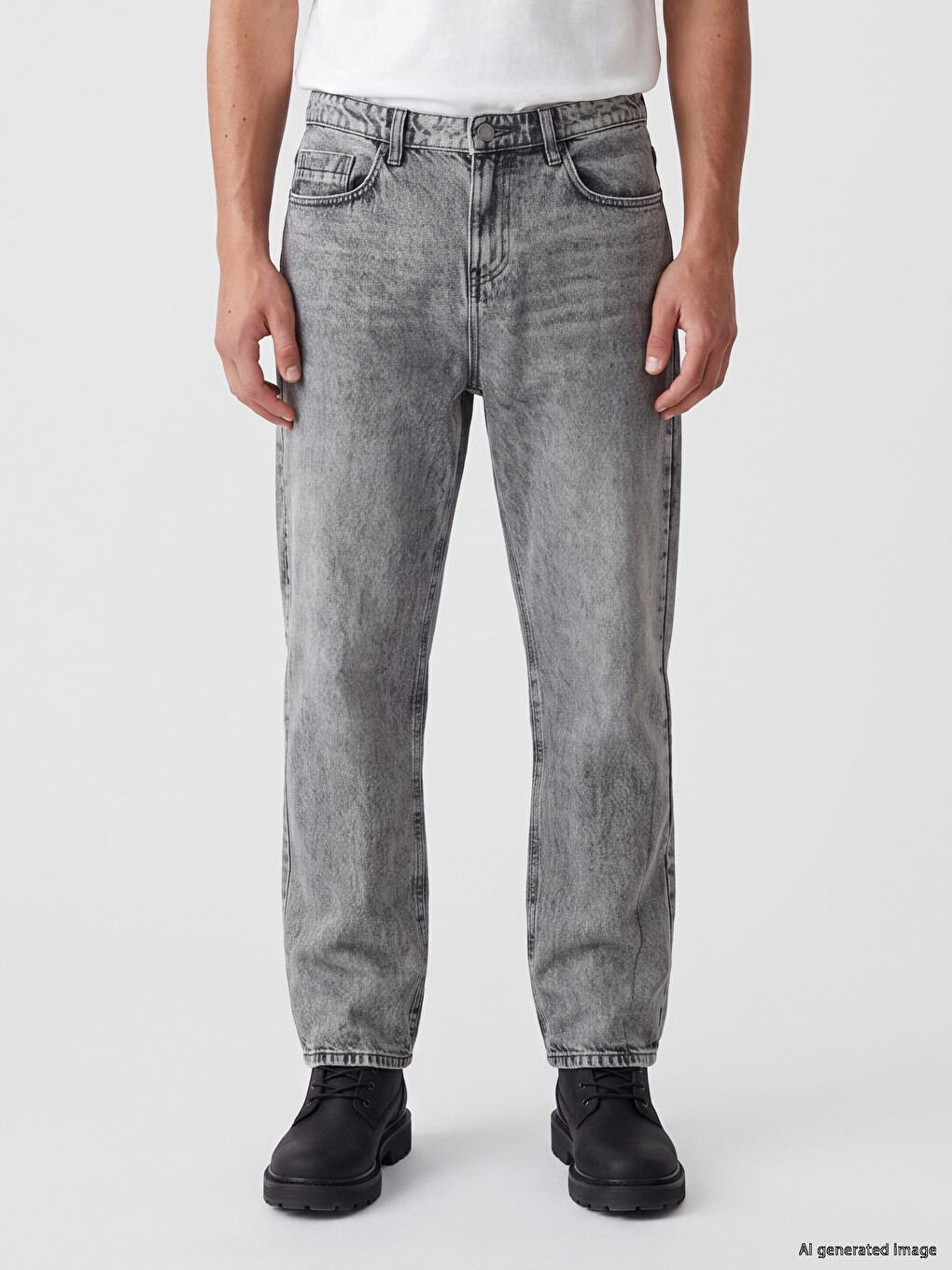 Baggy Fit Men's Jeans-1