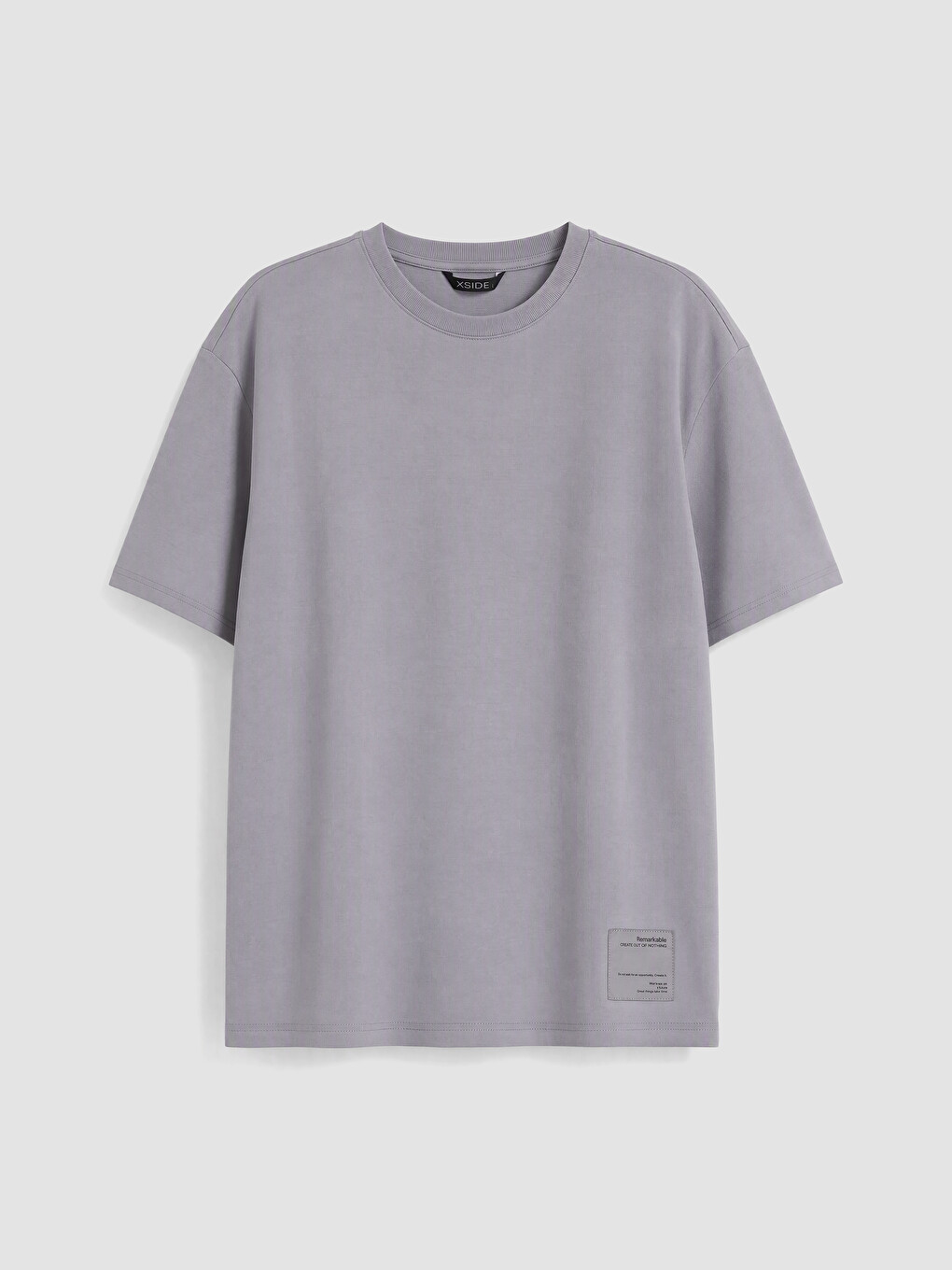 Crew Neck Short Sleeve Men's Sweatshirt