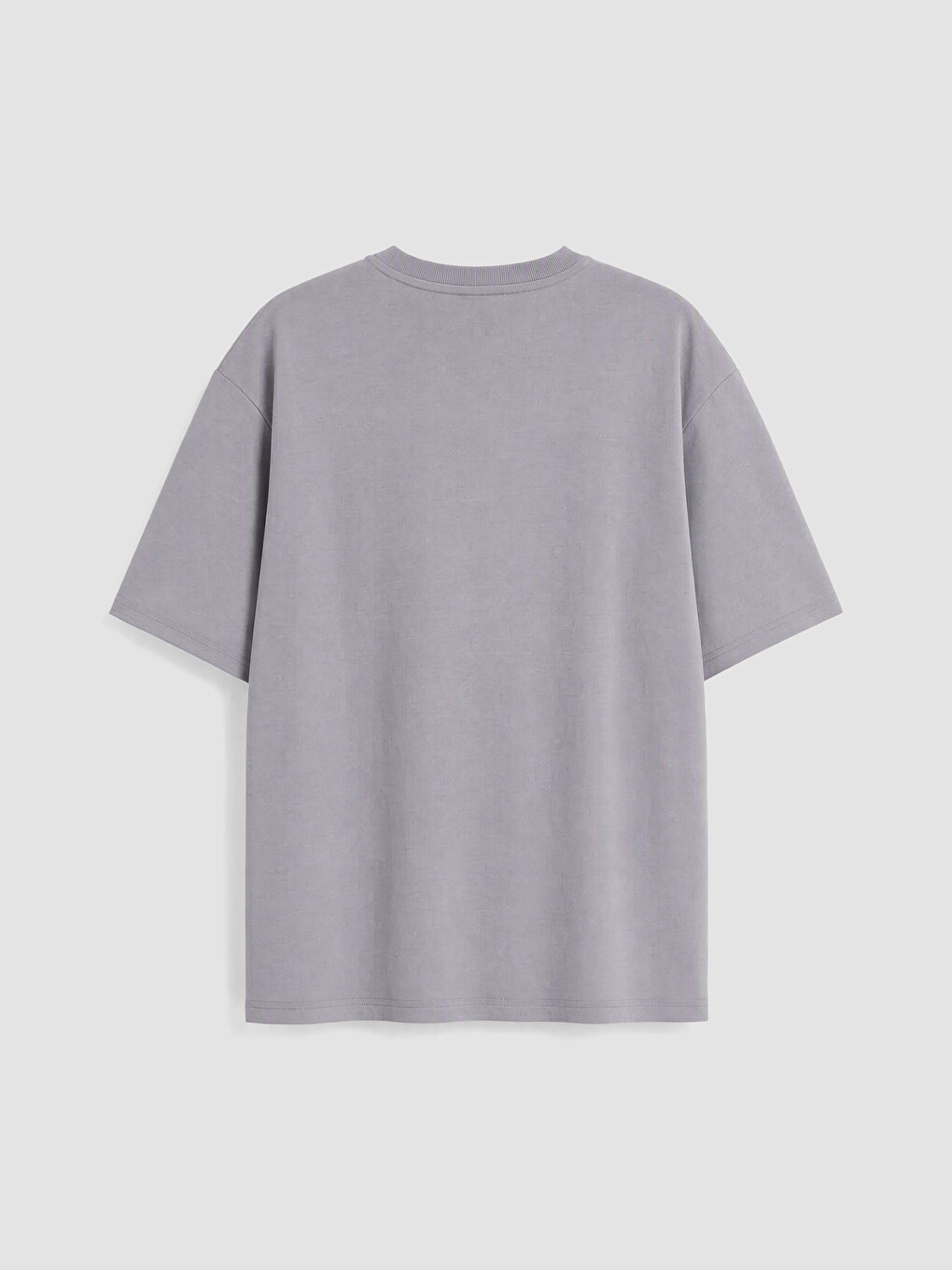 Crew Neck Short Sleeve Men's Sweatshirt-2