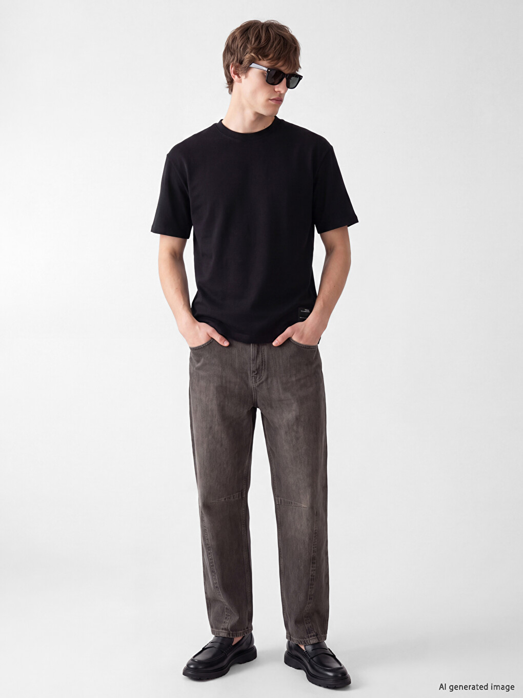Sweatshirt پیاوان Crew Neck-1