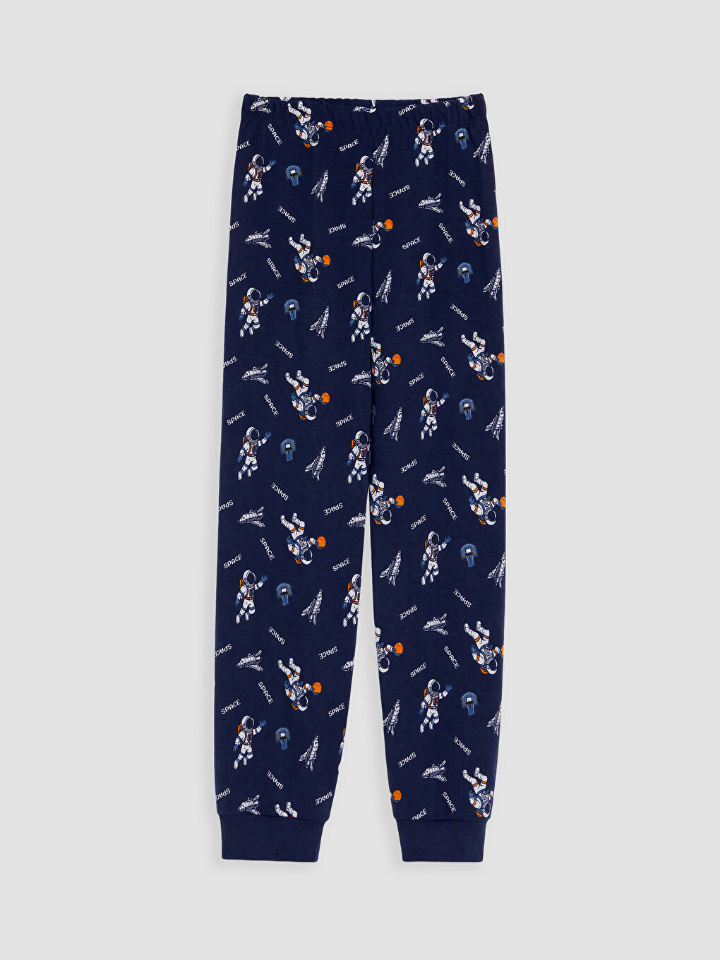 İndigo Bisiklet Yaka Erkek Çocuk Pijama Takım-4