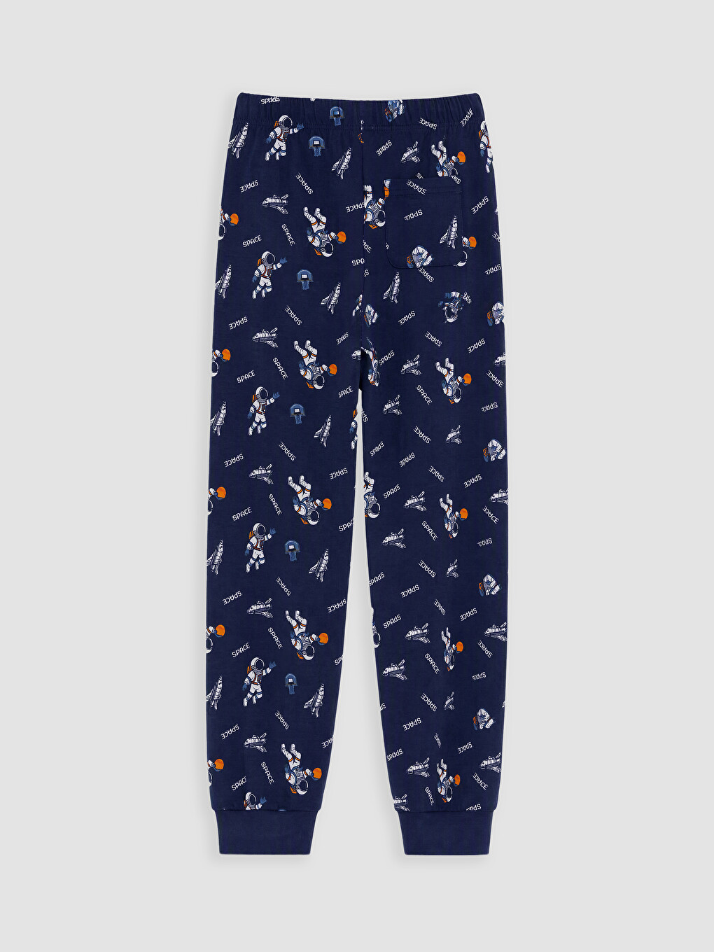 İndigo Bisiklet Yaka Erkek Çocuk Pijama Takım-6