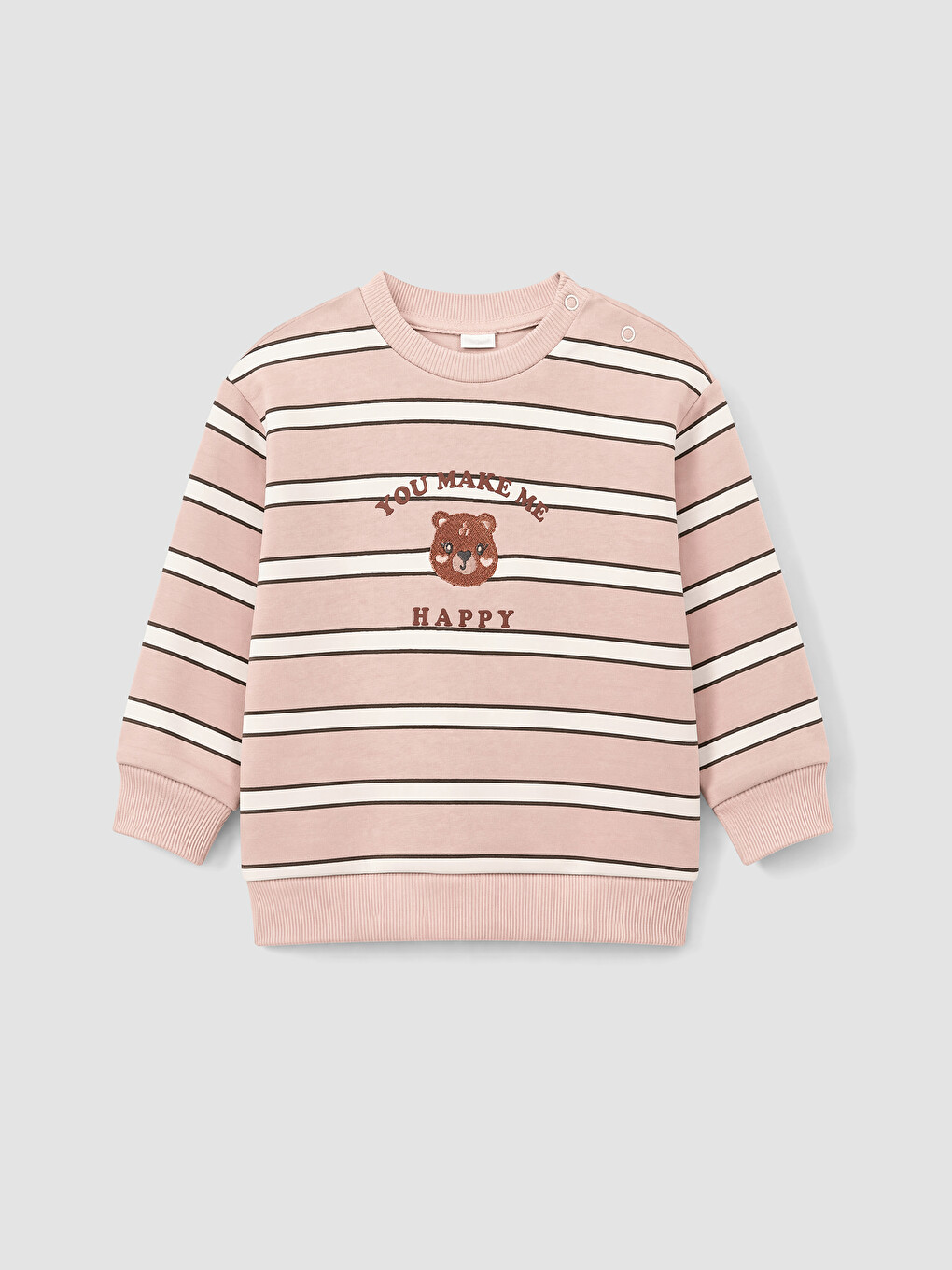 Striped Baby Girls' Set-1