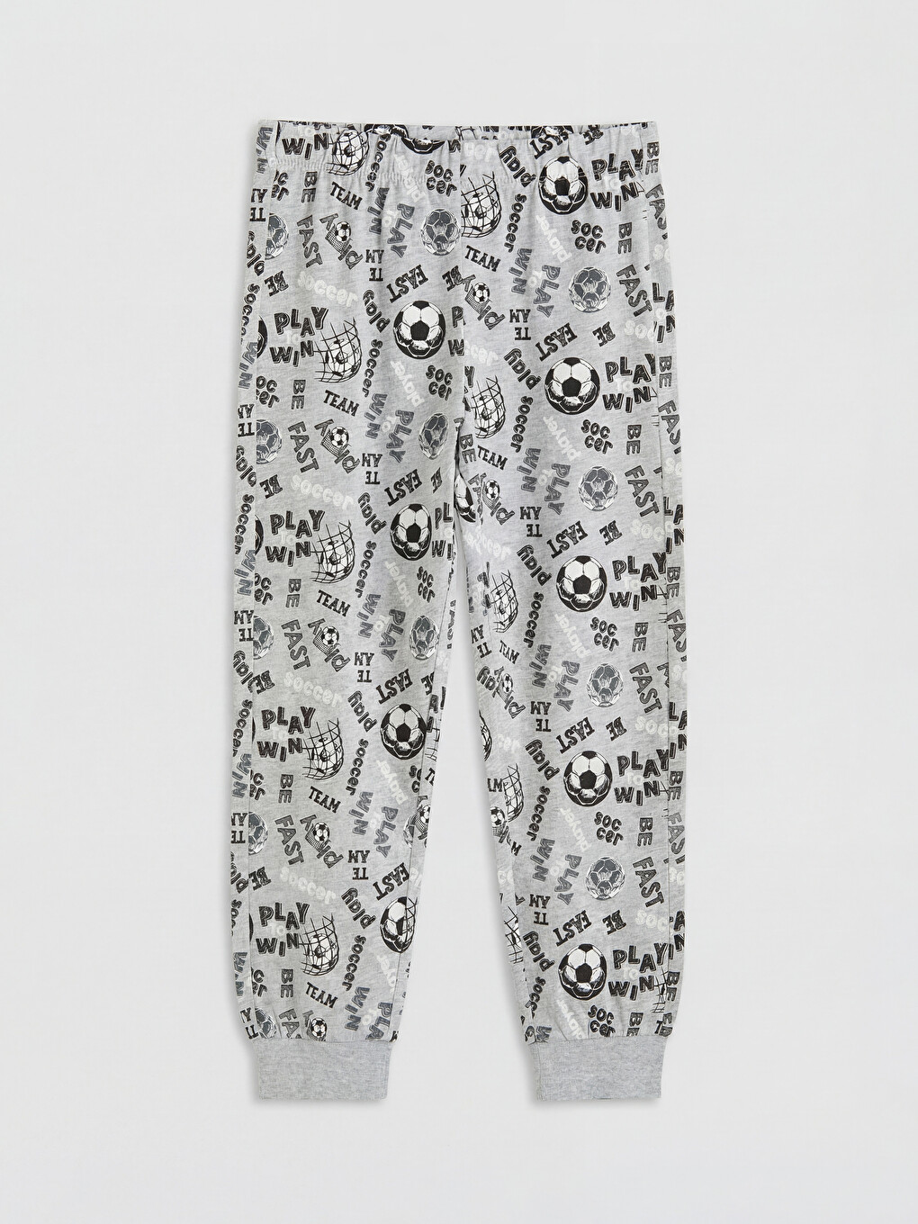 Kırmızı Baskılı Erkek Çocuk Pijama Takım-3