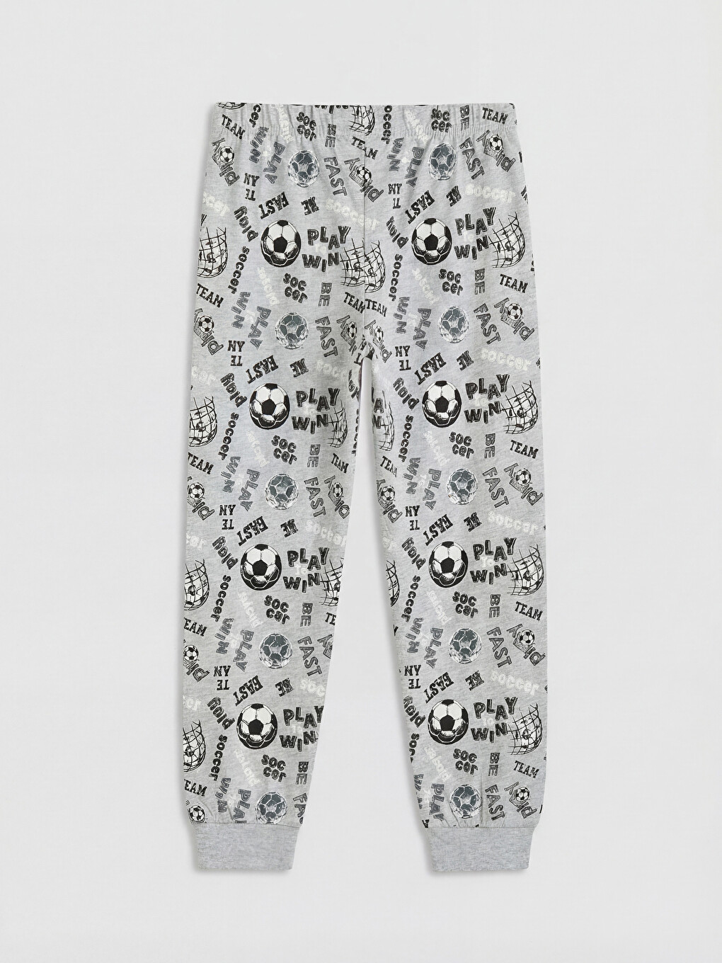 Kırmızı Baskılı Erkek Çocuk Pijama Takım-4