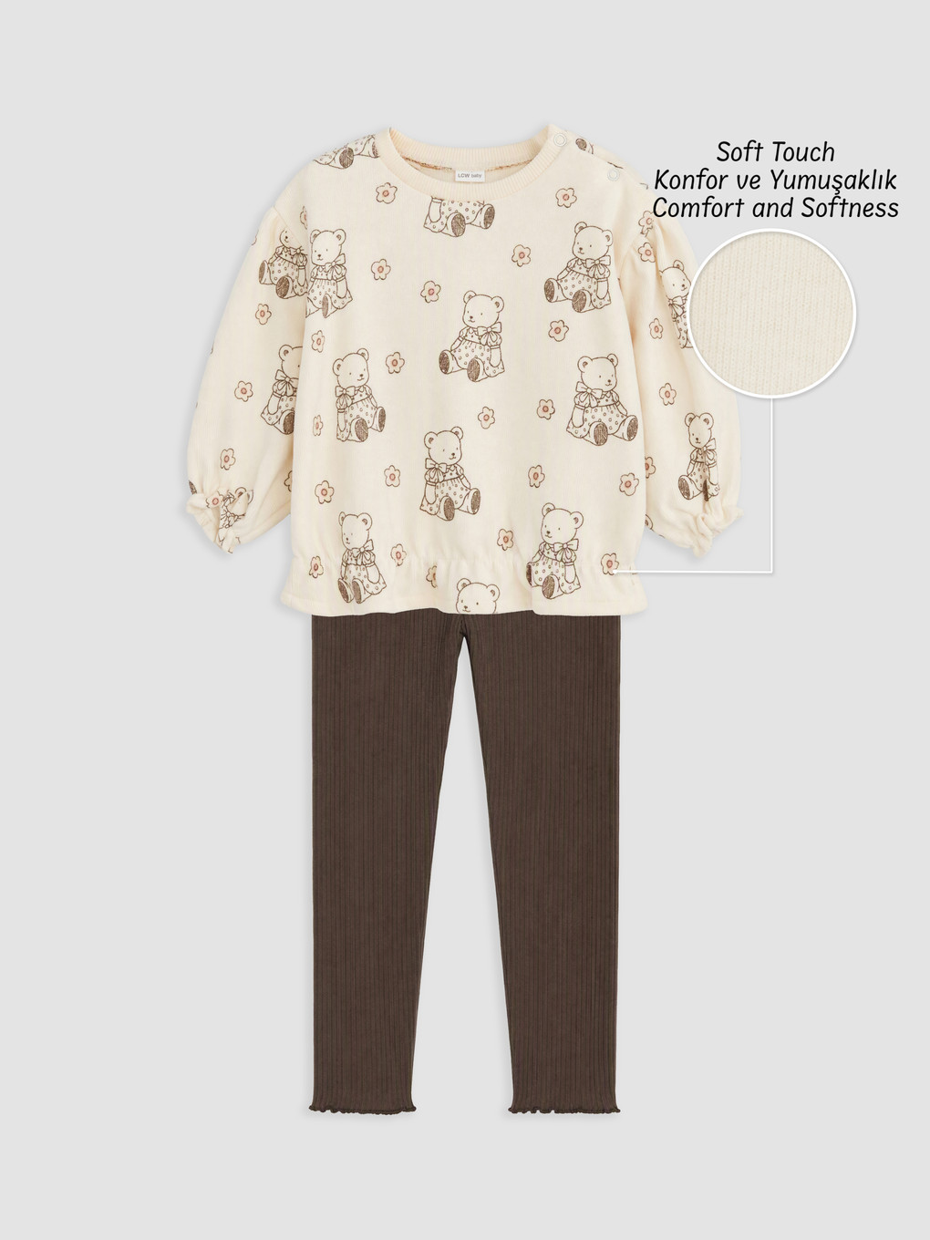 Printed Baby Girls' Set-1