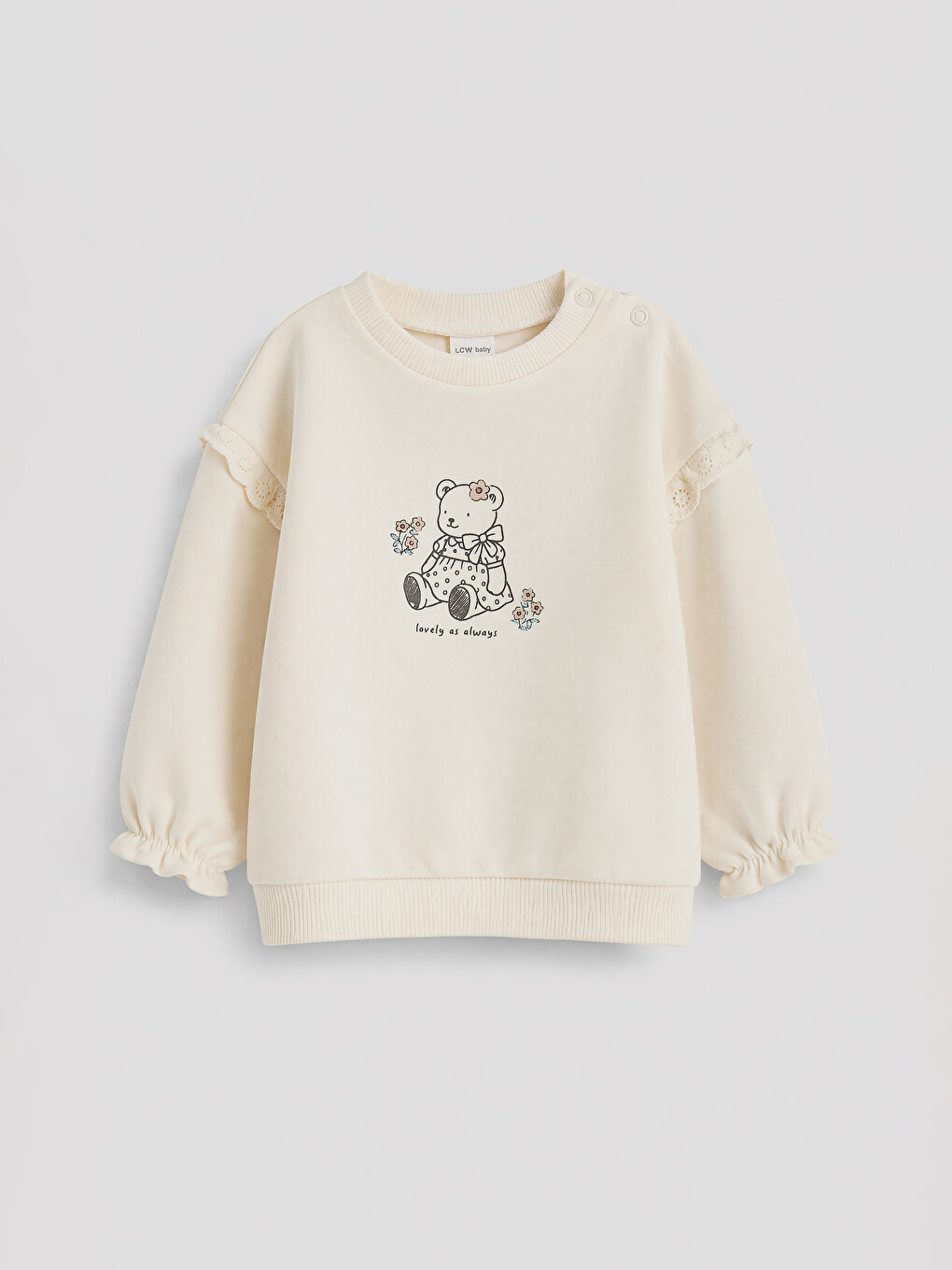Baby Girl Ecru Set-1