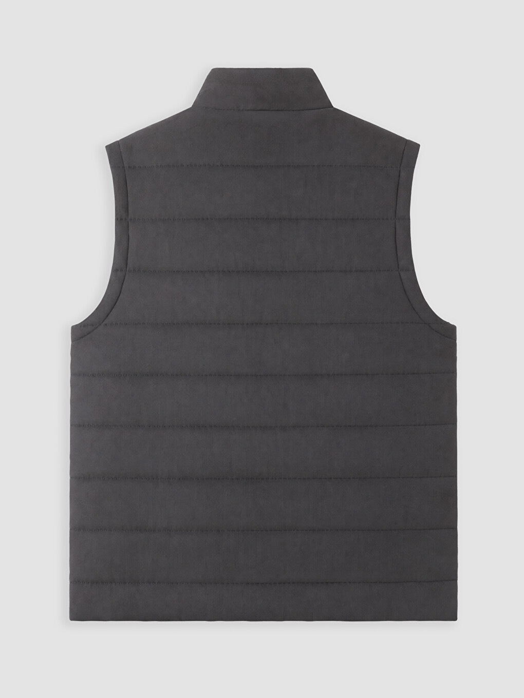 Man Anthracite Puffer Gilet-6