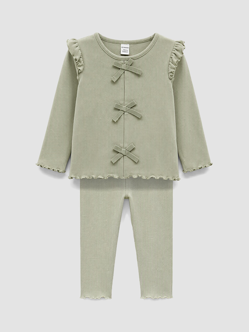 Baby Girl Green Set