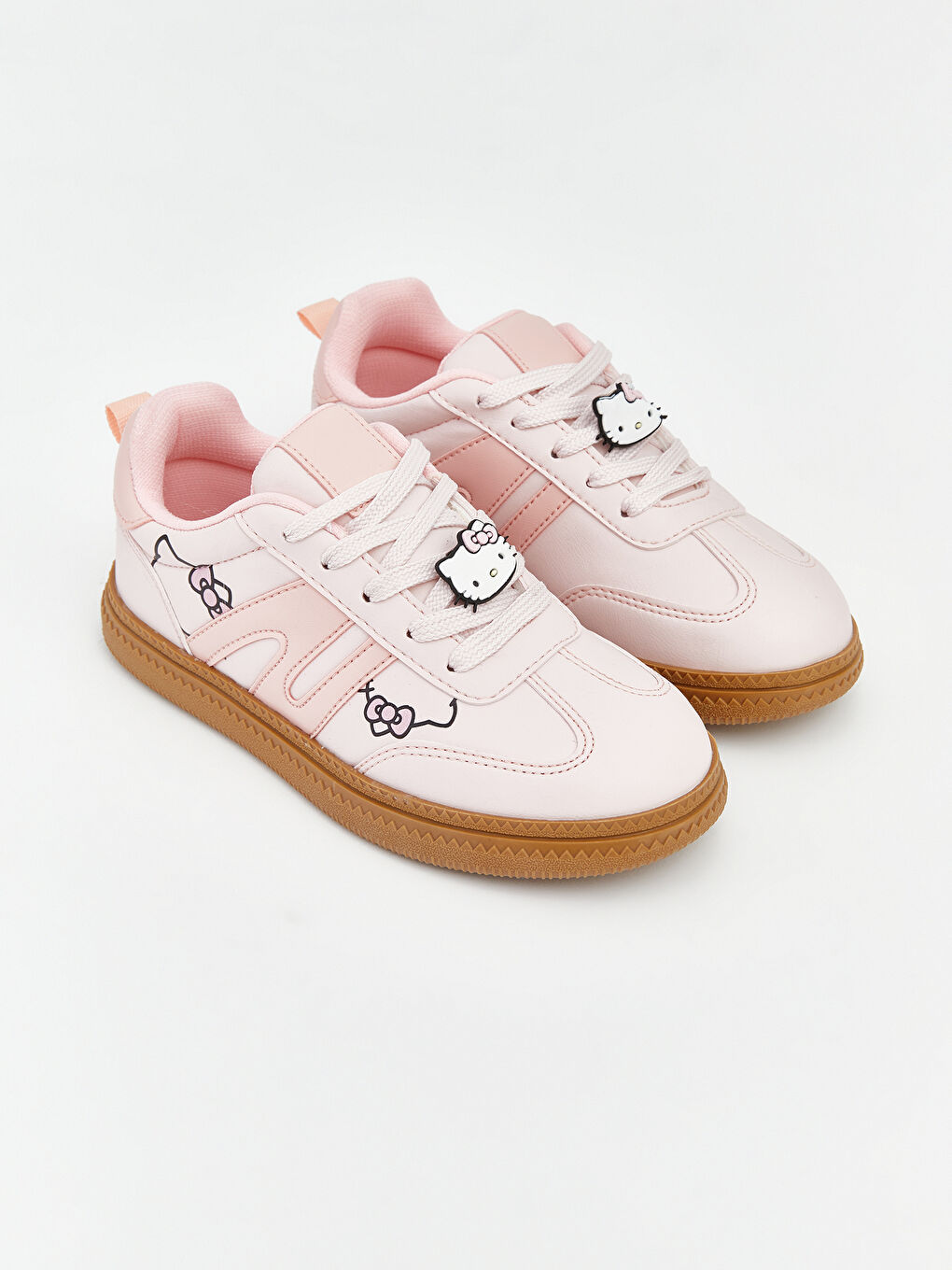 Pembe Hello Kitty Nakışlı Kız Çocuk Sneaker
