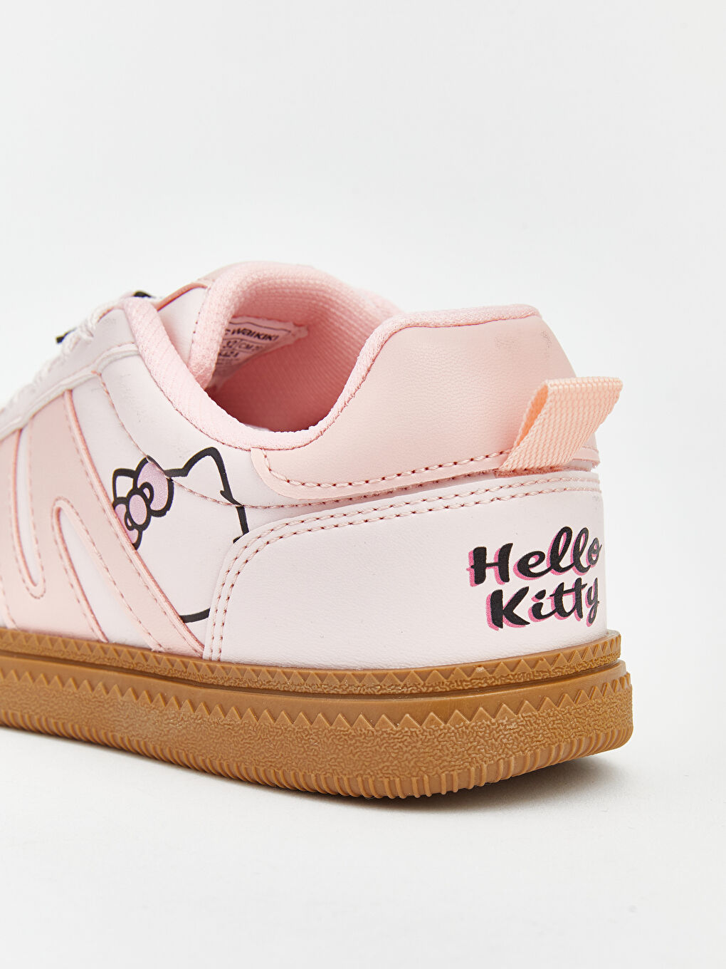 Pembe Hello Kitty Nakışlı Kız Çocuk Sneaker-4