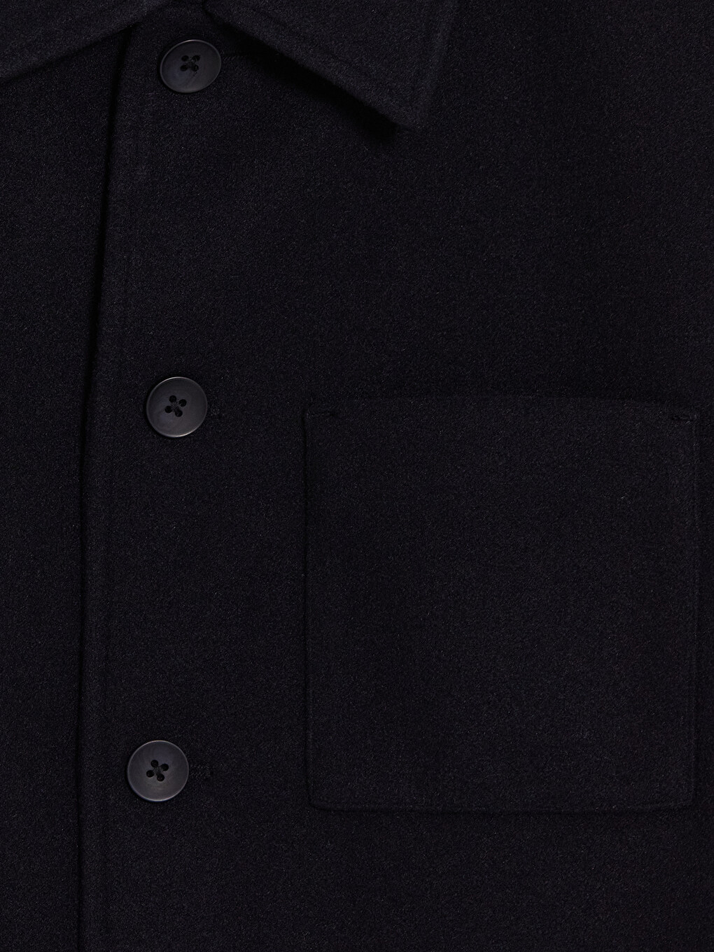 Regular Fit Shirt Collar Men's Cachet Jacket-6