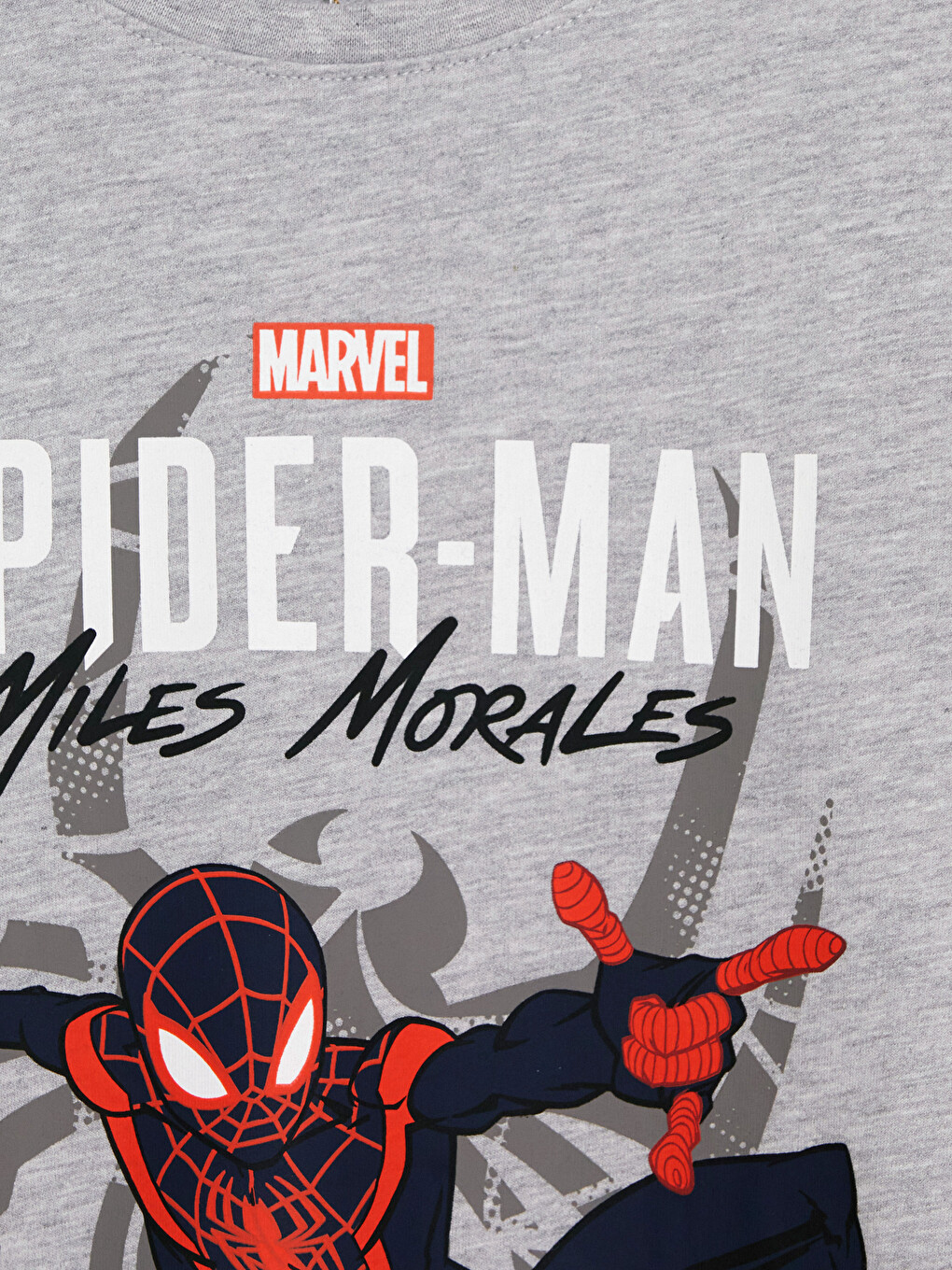 Spider-man Bisiklet Yaka Erkek Çocuk Pijama Takım-2