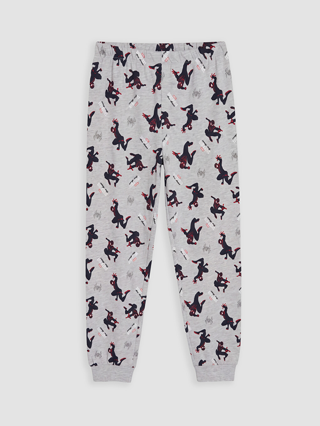 Spider-man Bisiklet Yaka Erkek Çocuk Pijama Takım-4