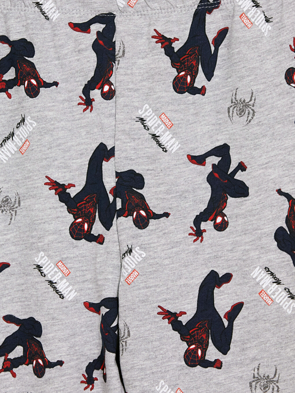 Spider-man Bisiklet Yaka Erkek Çocuk Pijama Takım-5