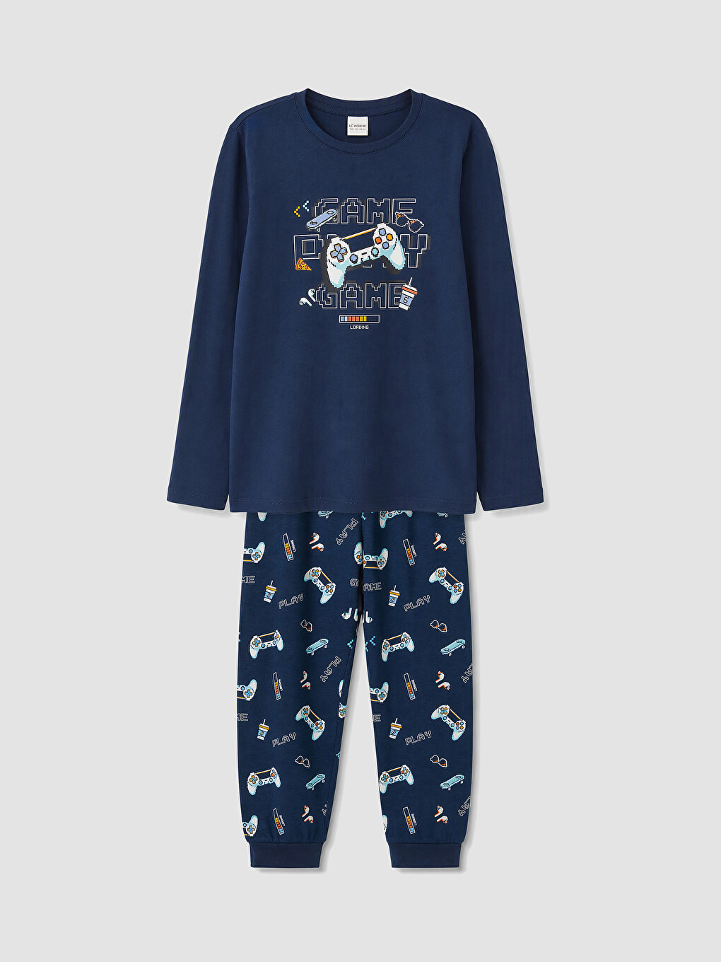 Bedrucktes Jungen-pyjama-set
