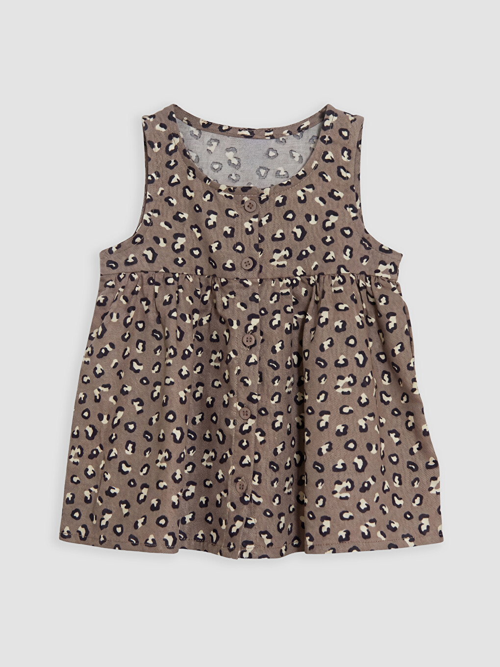 Crew Neck Baby Girls' Dress Set-4