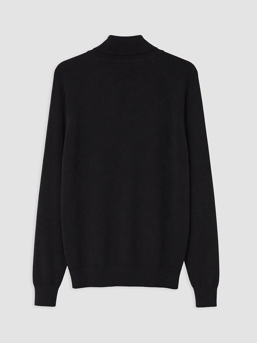 Pulover Tricotat Mock Neck Bărbați-5
