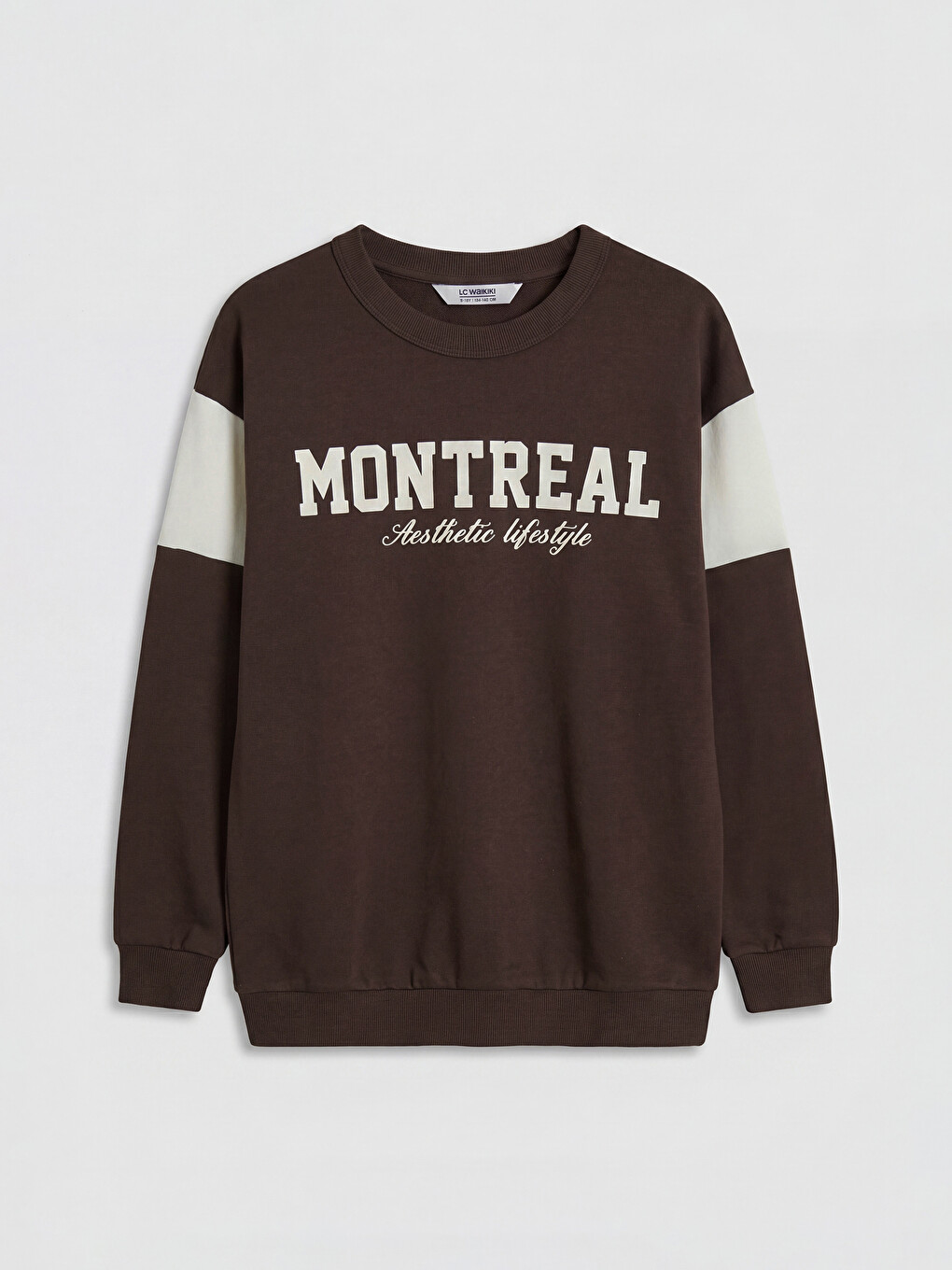 Djalë Ngjyre Kafe Sweatshirt