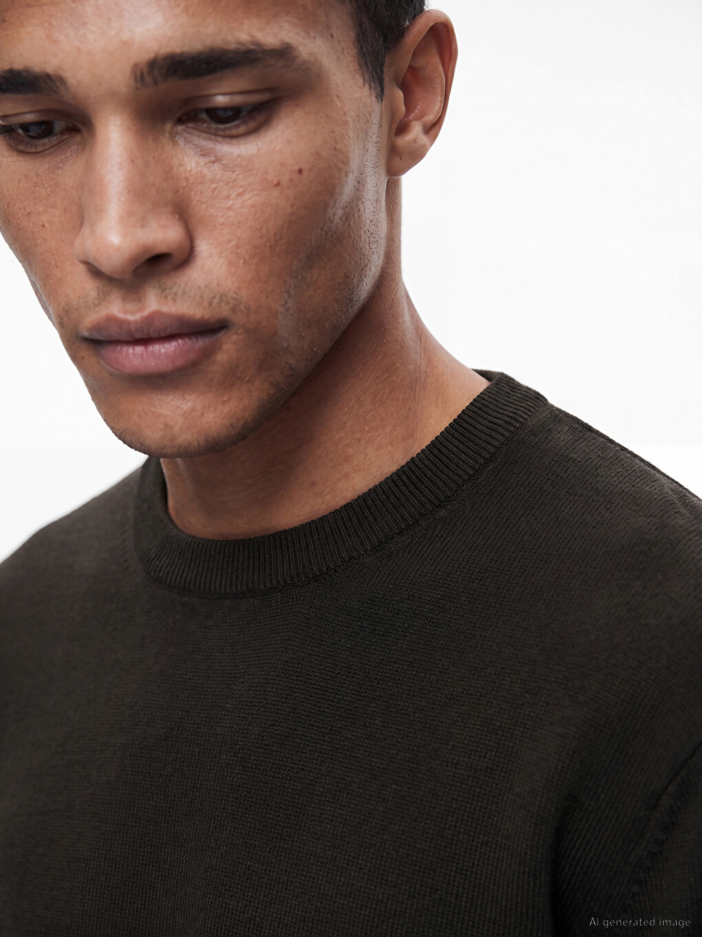 Man Brown Sweater-2