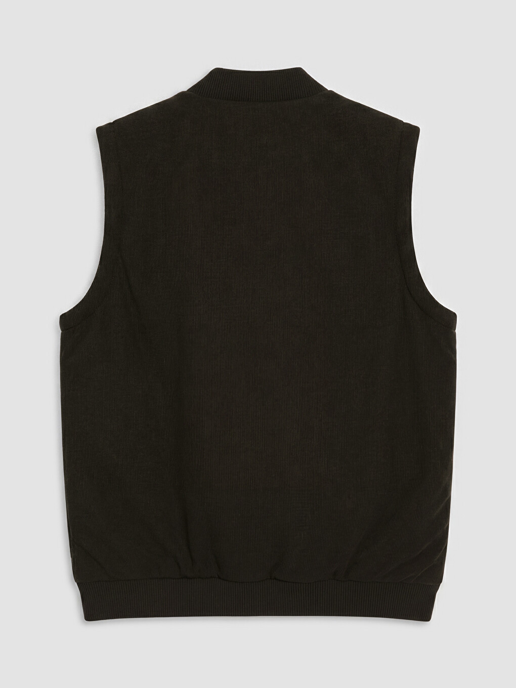 Regular Fit College Collar Men's Knitwear Vest-4