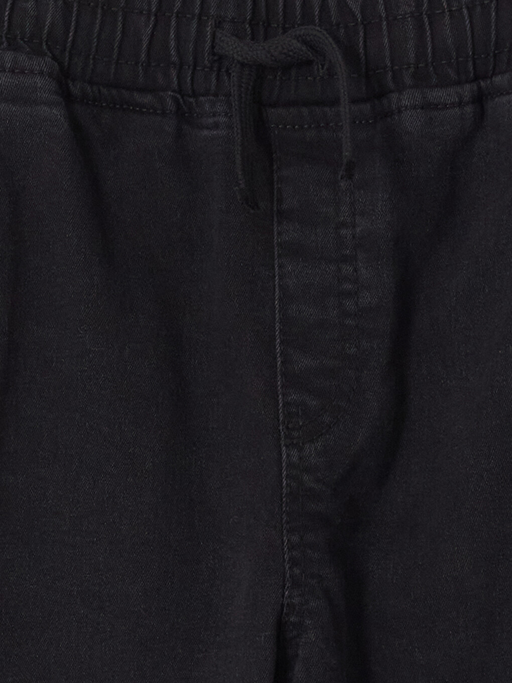 Siyah Jogger Fit Erkek Çocuk Jean Pantolon-2