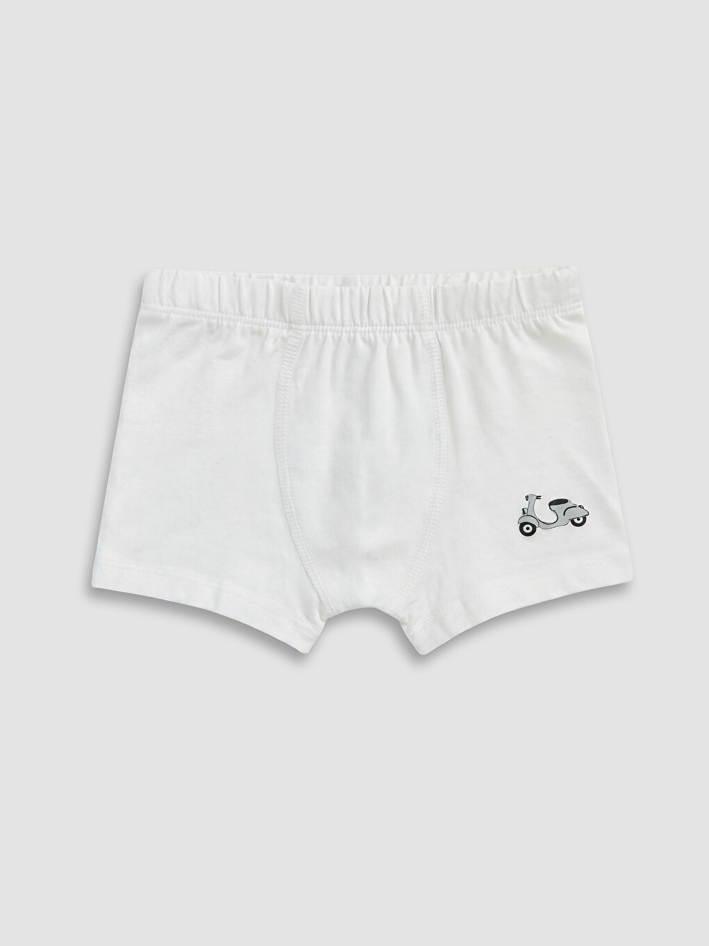 Ekru Erkek Çocuk 3'lü Boxer-1
