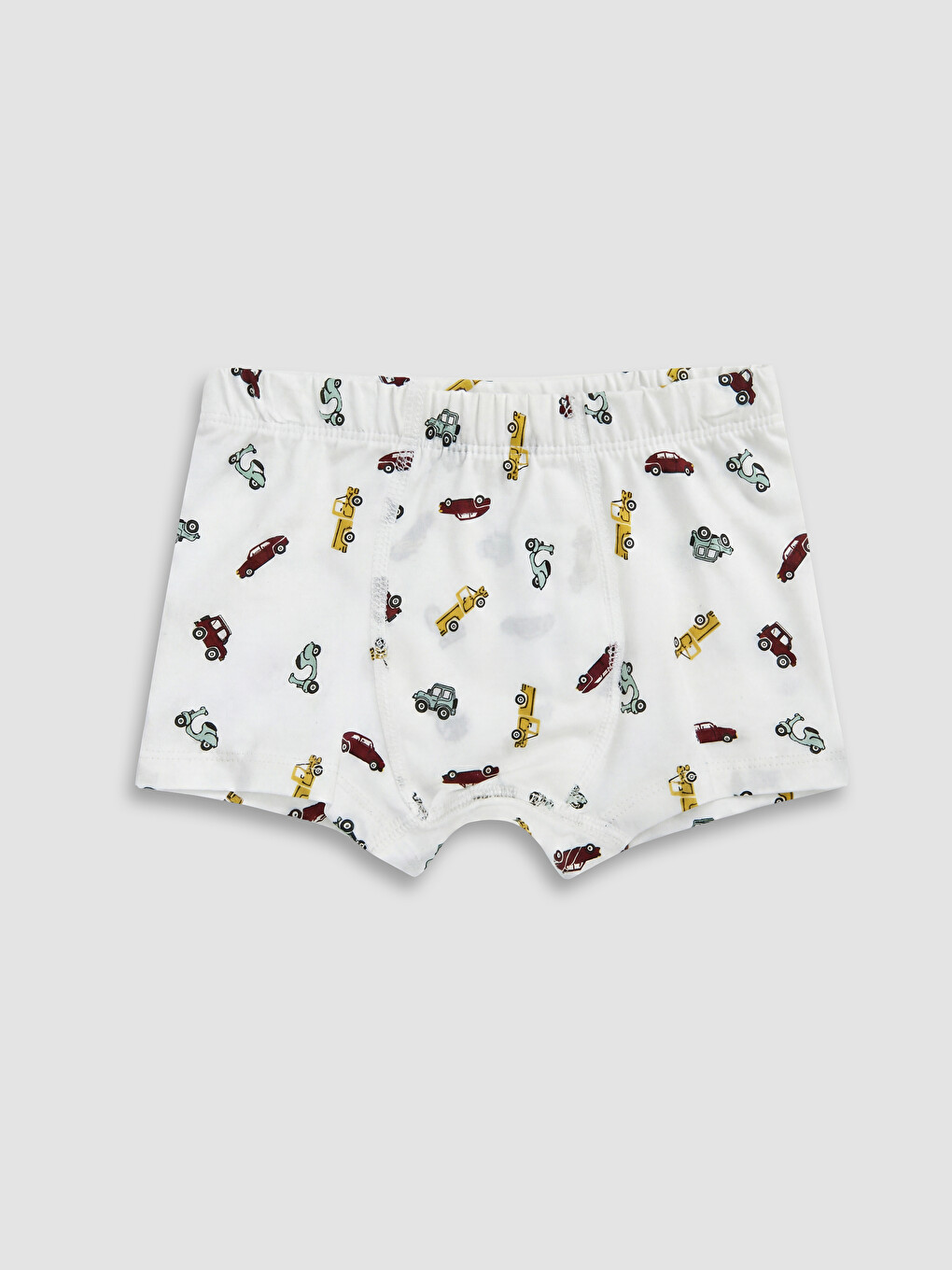 Ekru Erkek Çocuk 3'lü Boxer-3