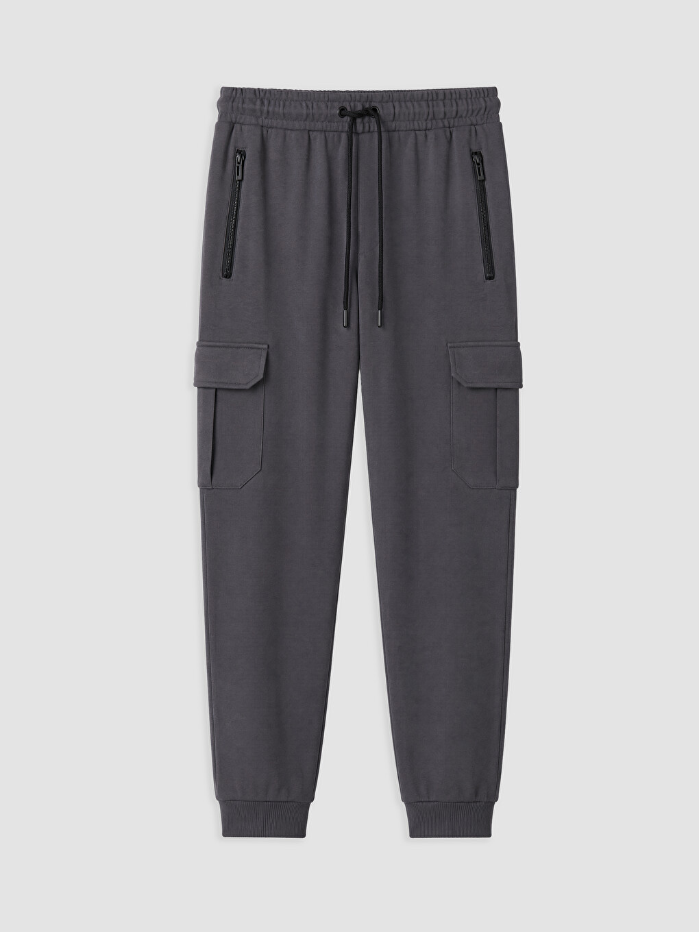 Mashkull Antracite Pantallona Sportive Jogger-4