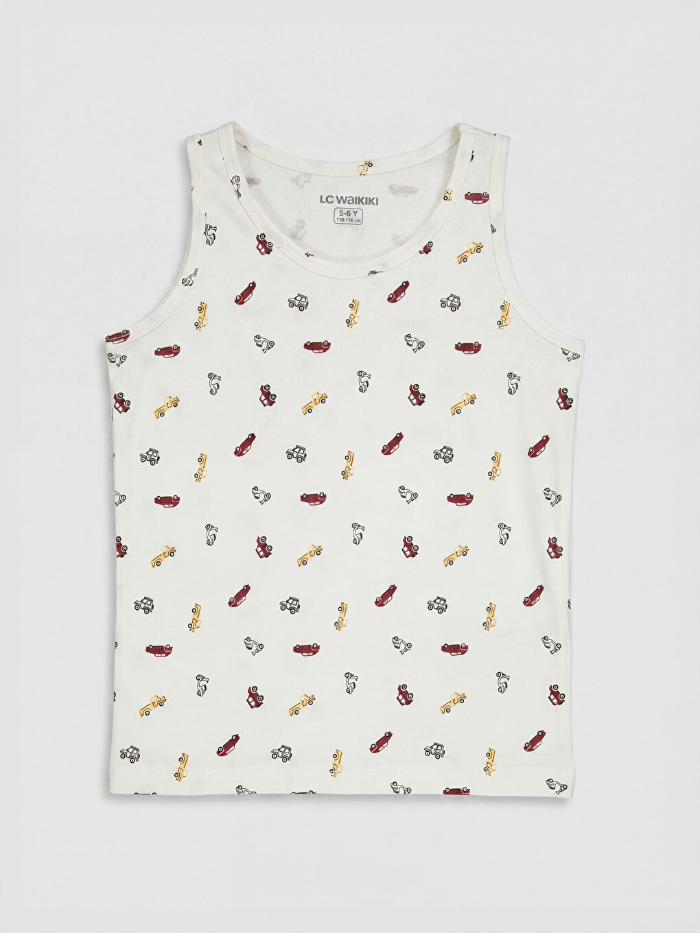Crew Neck Boys' Vest 2 Pack-1
