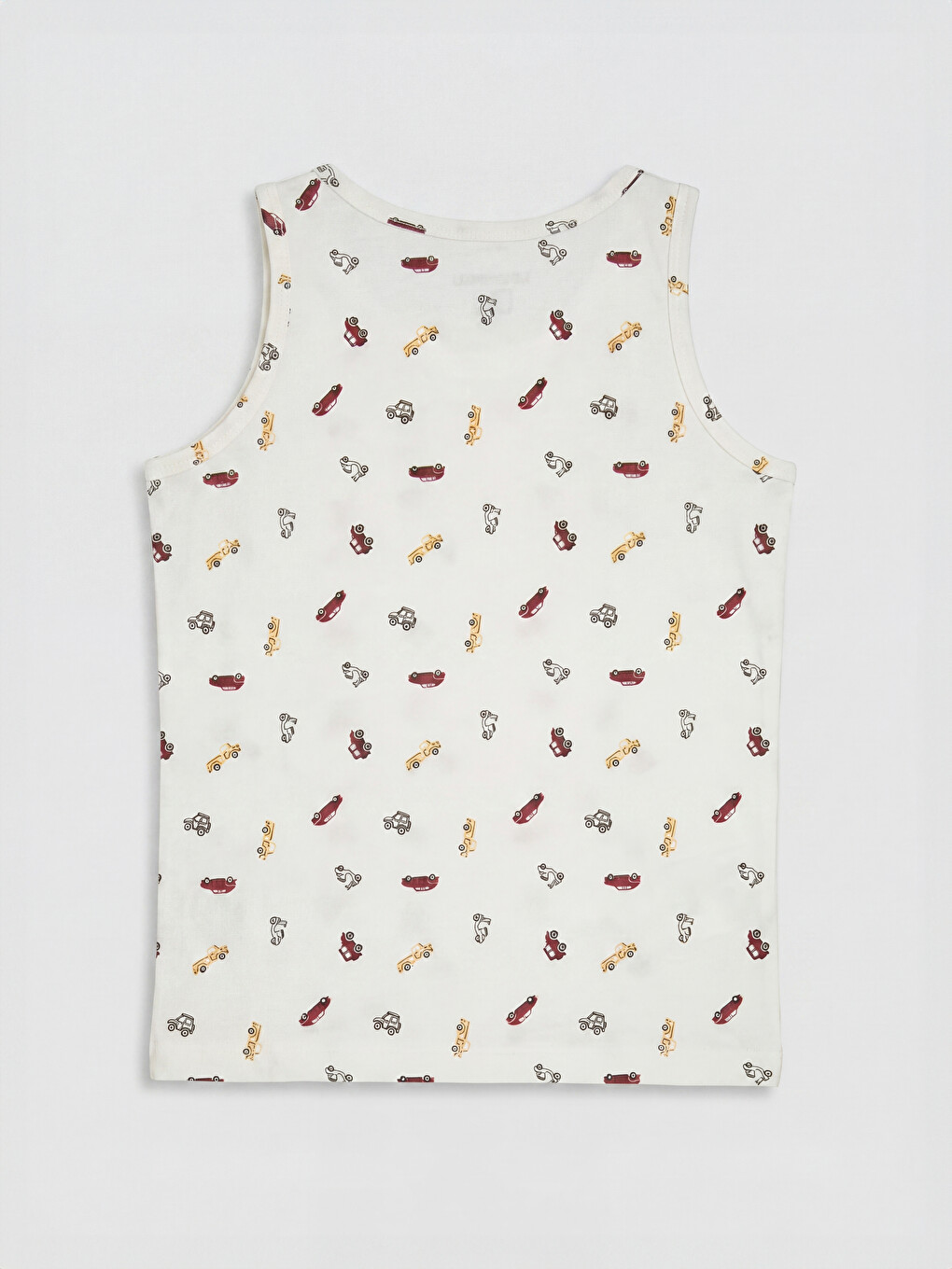 Crew Neck Boys' Vest 2 Pack-2