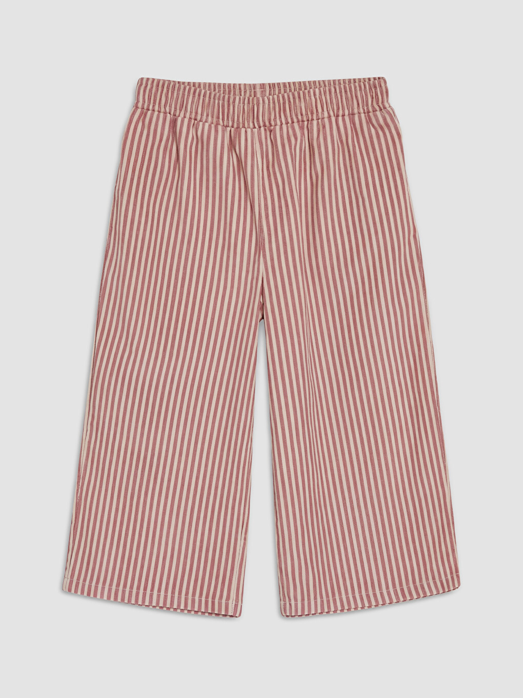 Printed Sweatshirt And Striped Pants Baby Girls' Set-2