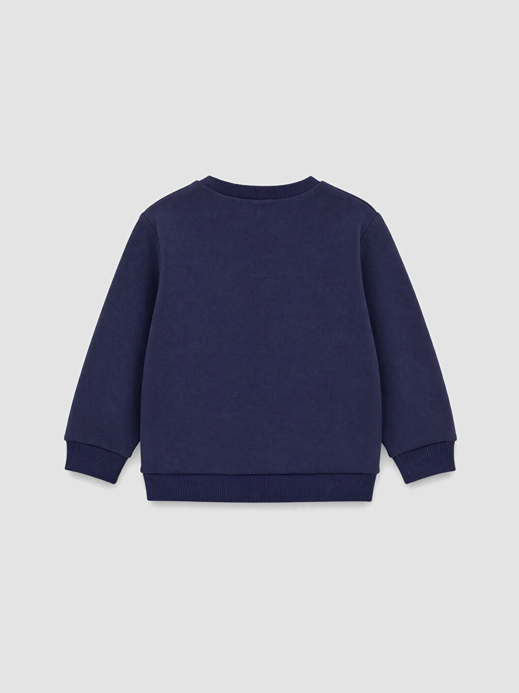 Lacivert Baskılı Erkek Bebek Sweatshirt Ve Eşofman Takımı-6
