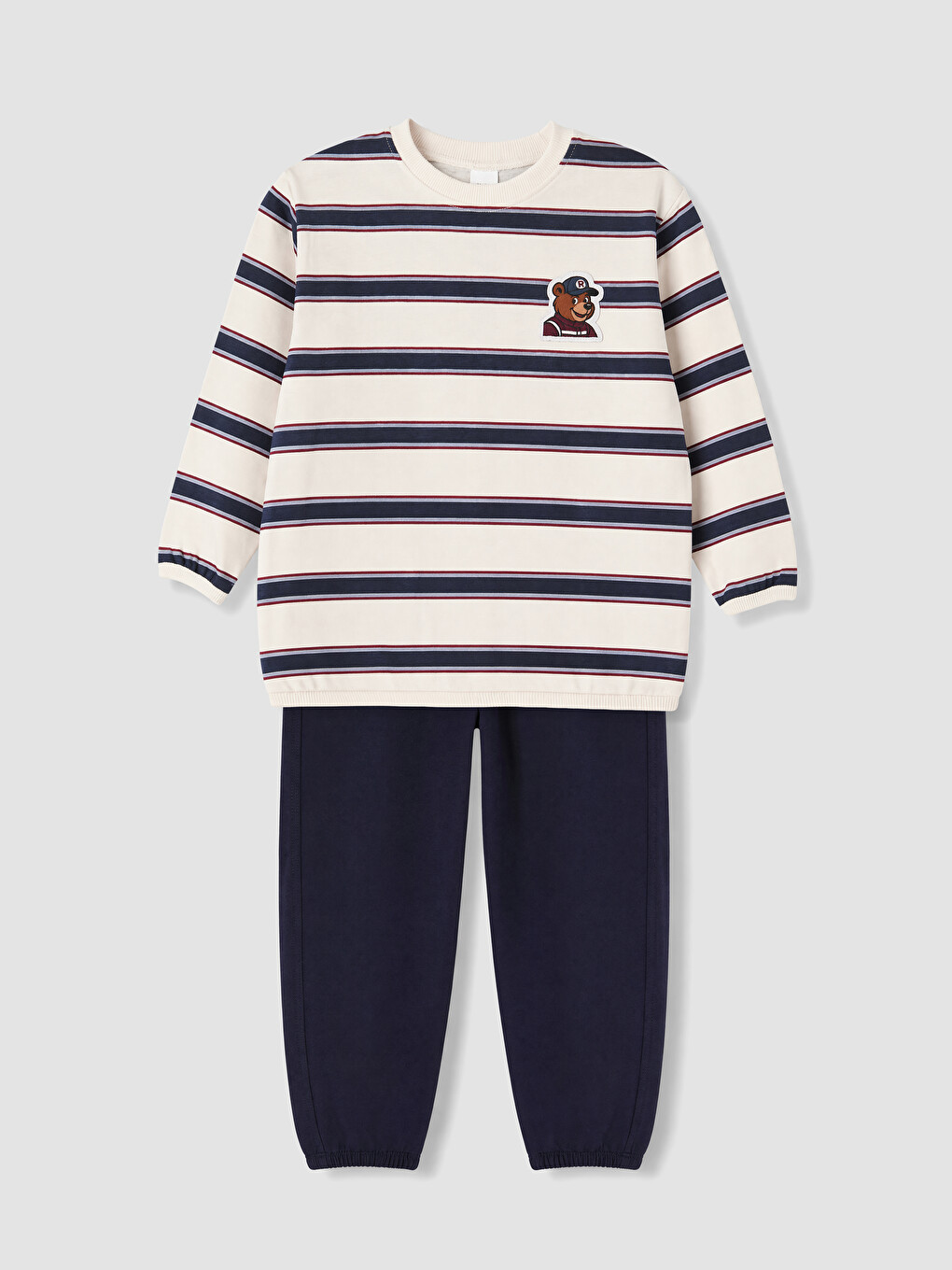 Striped Baby Boys' Tracksuit Set