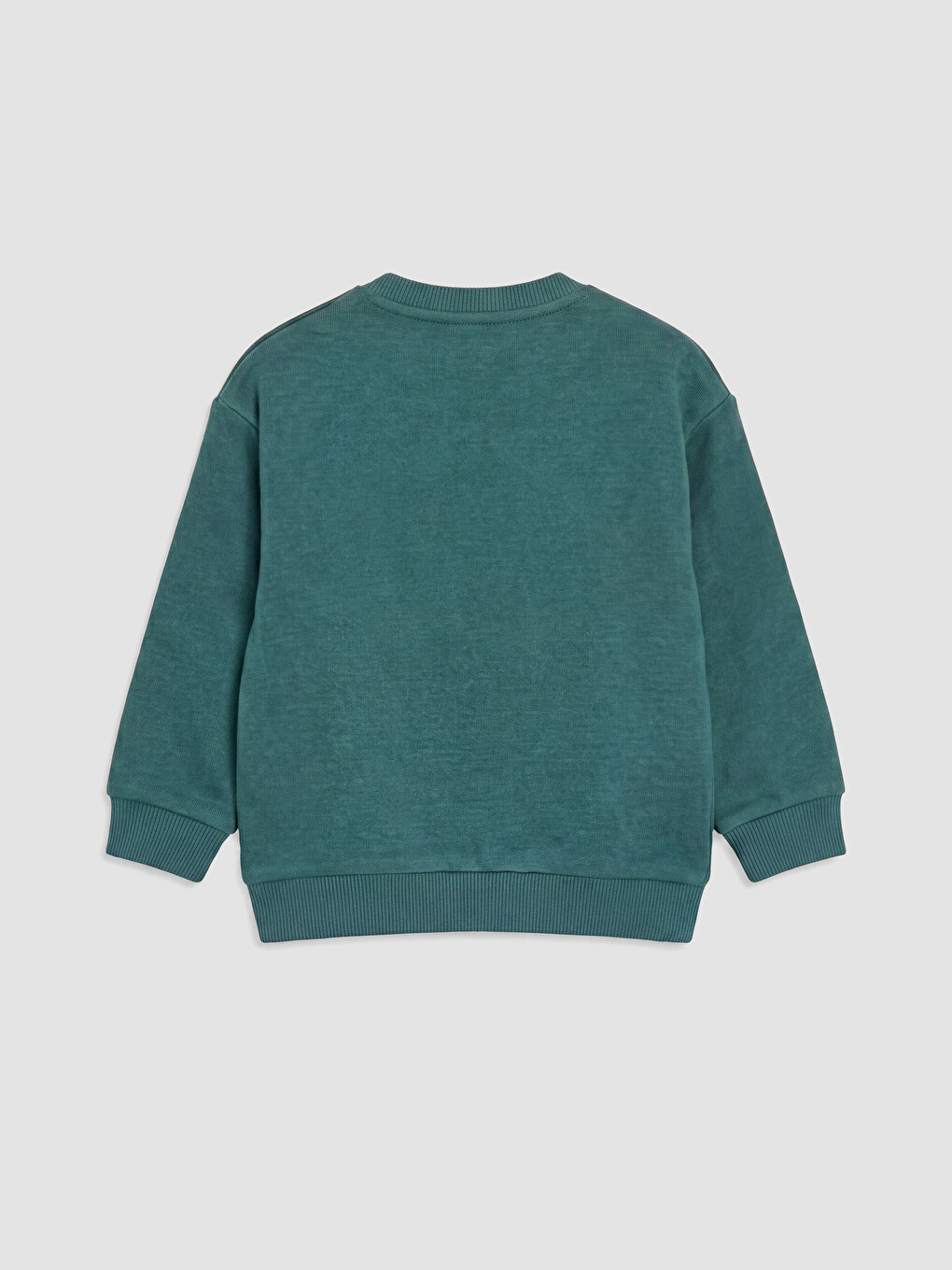 Petrol Araba Baskılı Erkek Bebek Sweatshirt ve Eşofman Altı-3