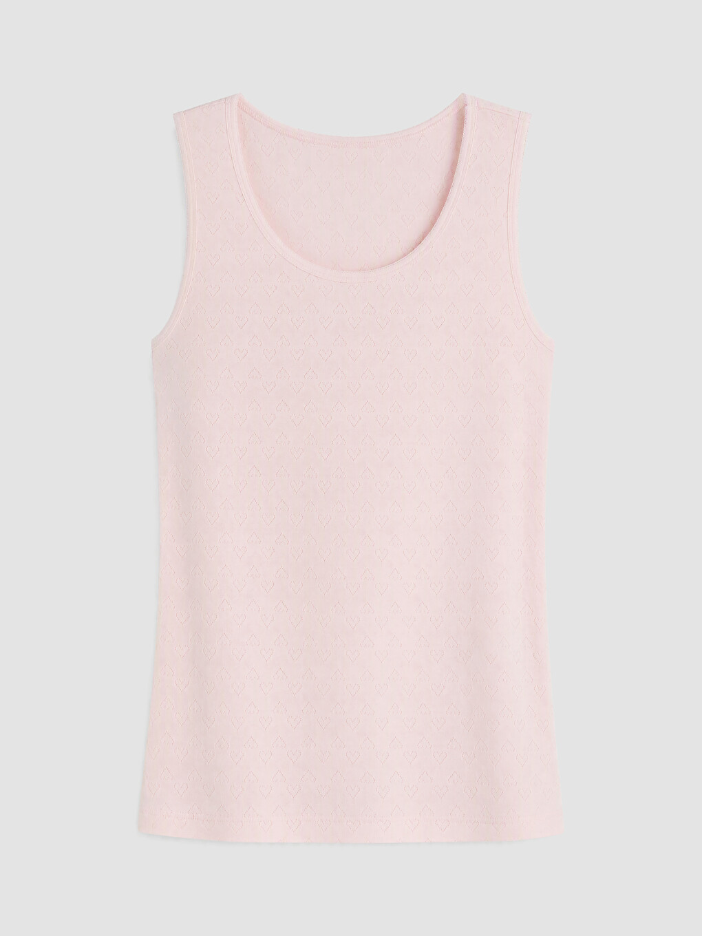 Crew Neck Girls' Vest 2 Pack-4