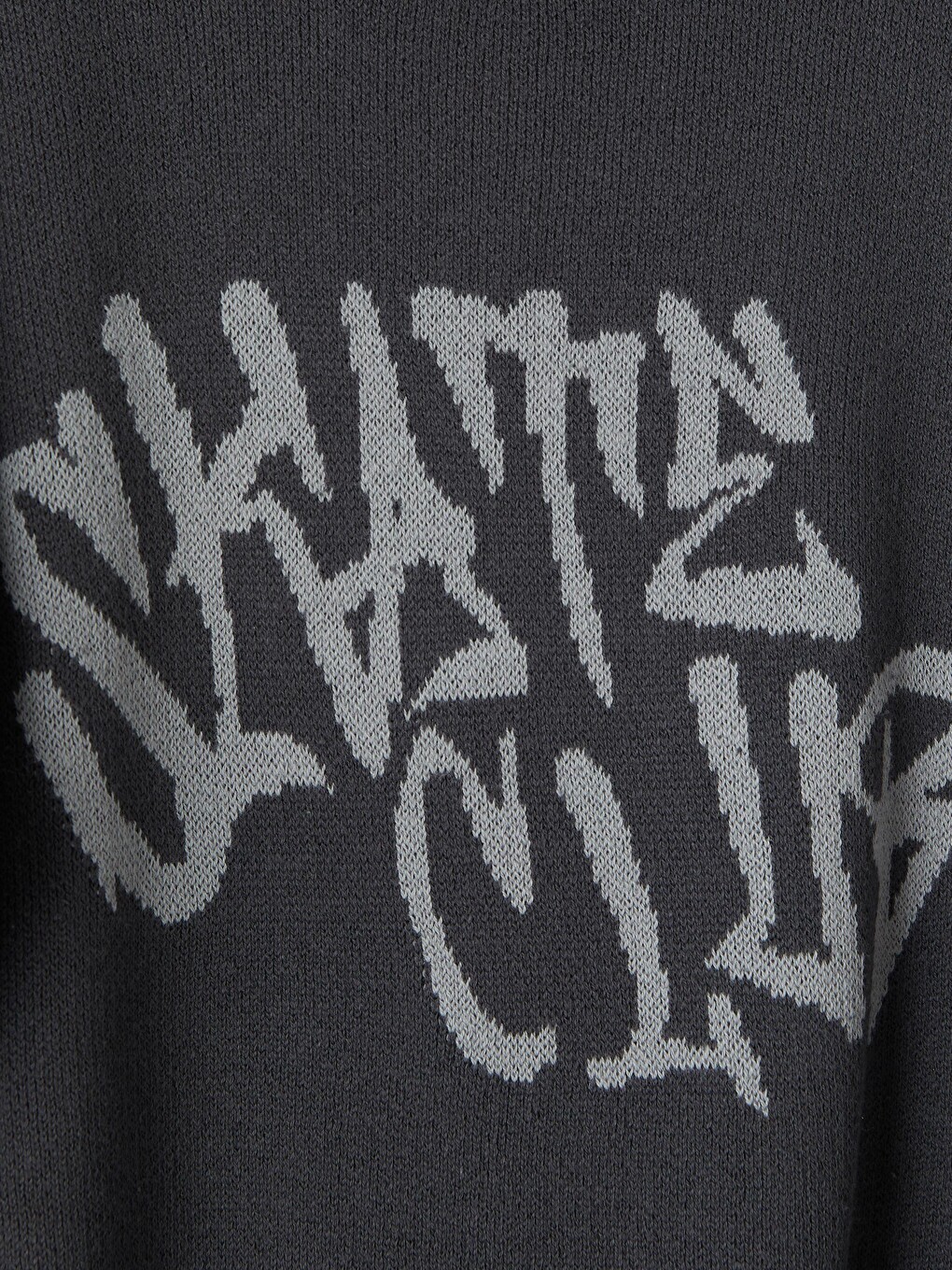 Crew Neck Boys' Jacquard Patterned Sweater-1