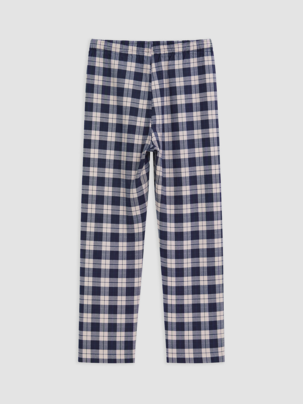 Regular Fit Plaid Men's Pyjamas Set-5