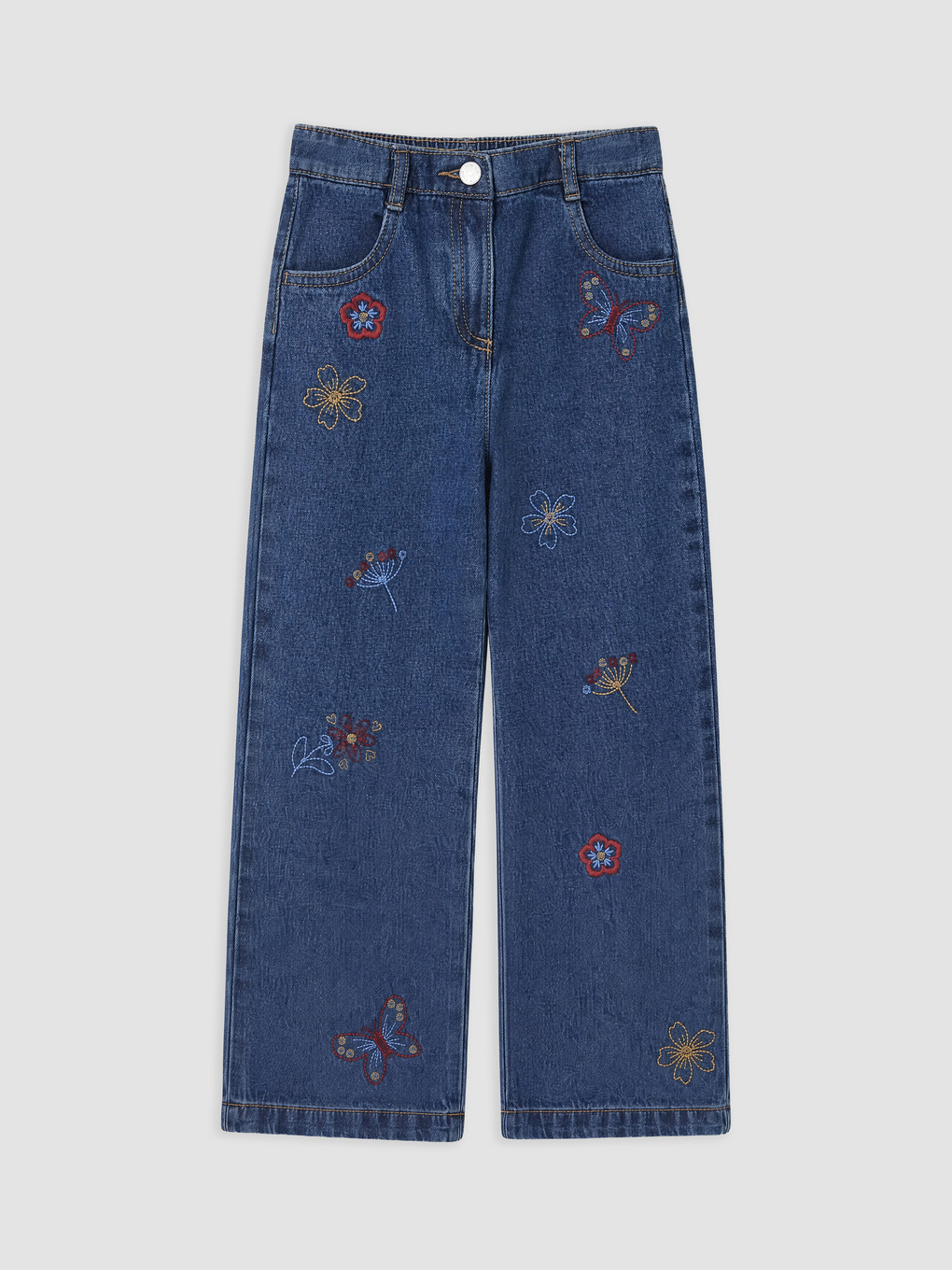 Wideleg Girls' Jeans