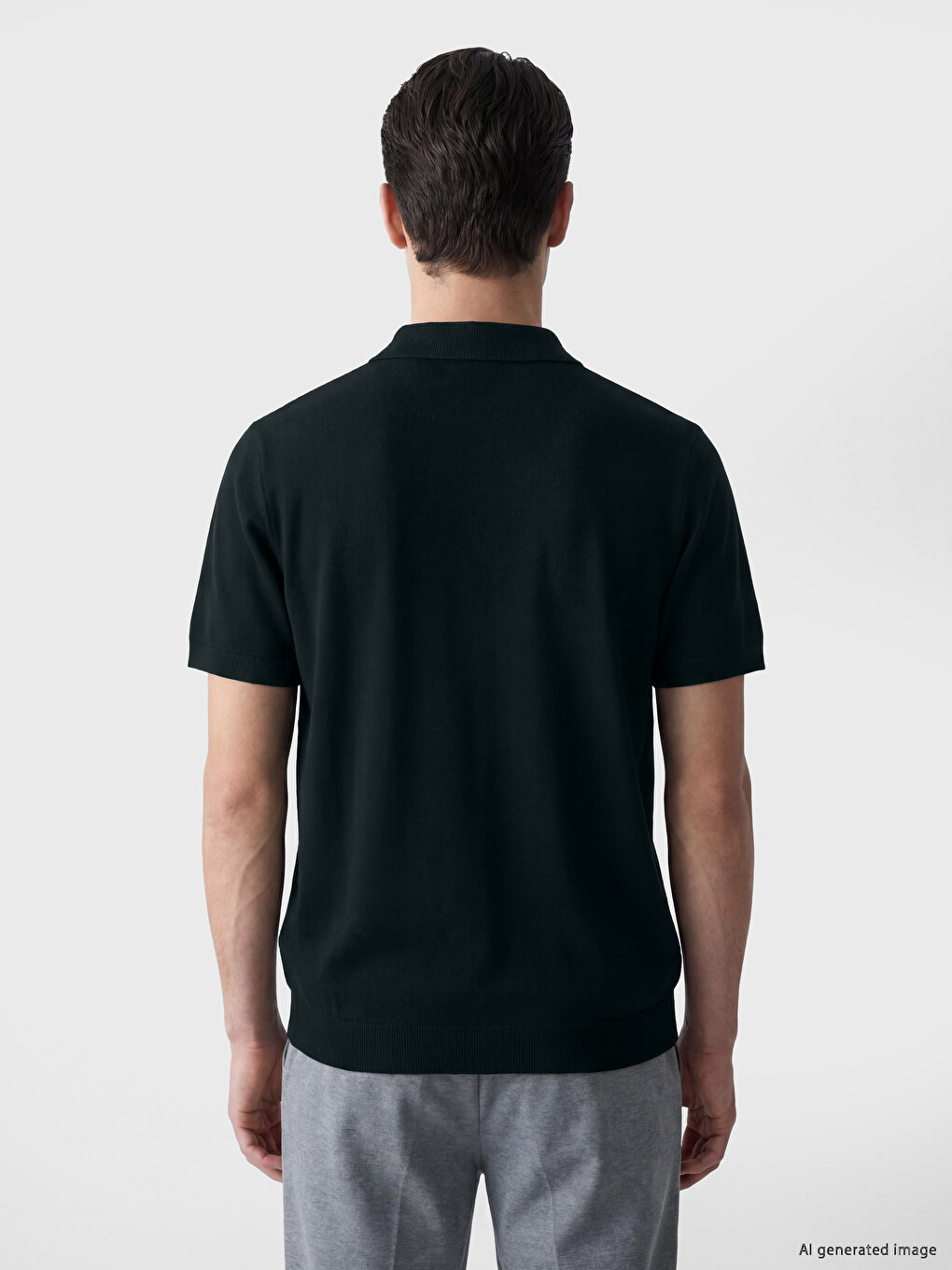 Man Khaki T-shirt-2