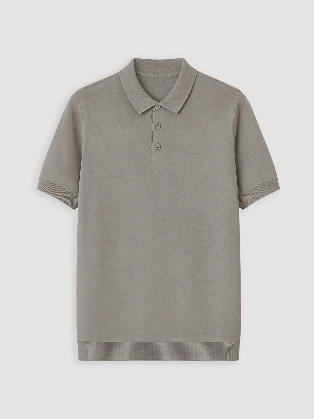 Polo Yaka Erkek Triko Tişört-3
