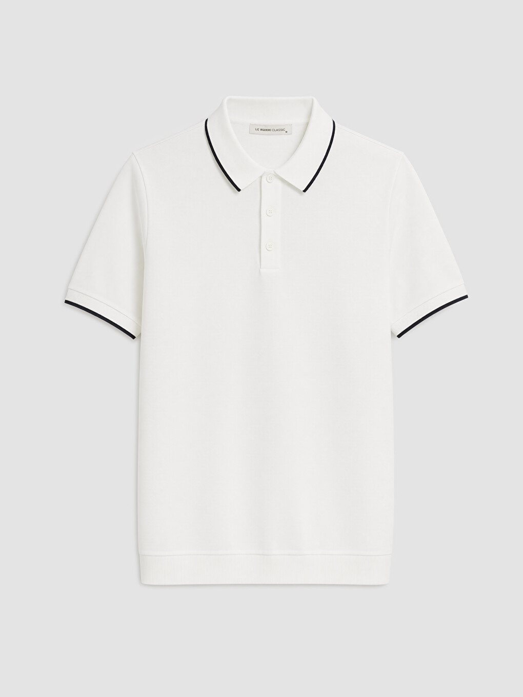 Man White T-shirt-3